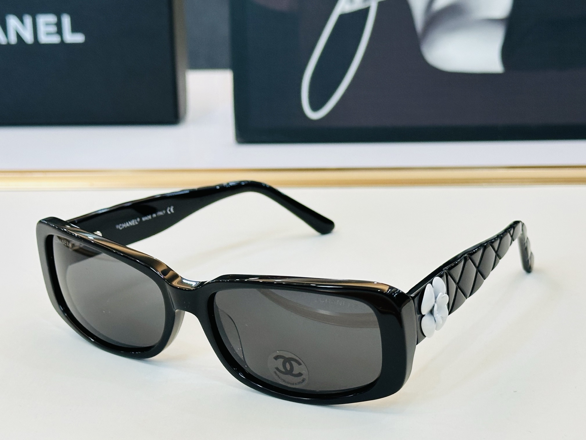 CHANE*香家 CH5111 SIZE：55口16-135 潮流爆款 太阳镜 😍😍高品质 F网红潮款墨