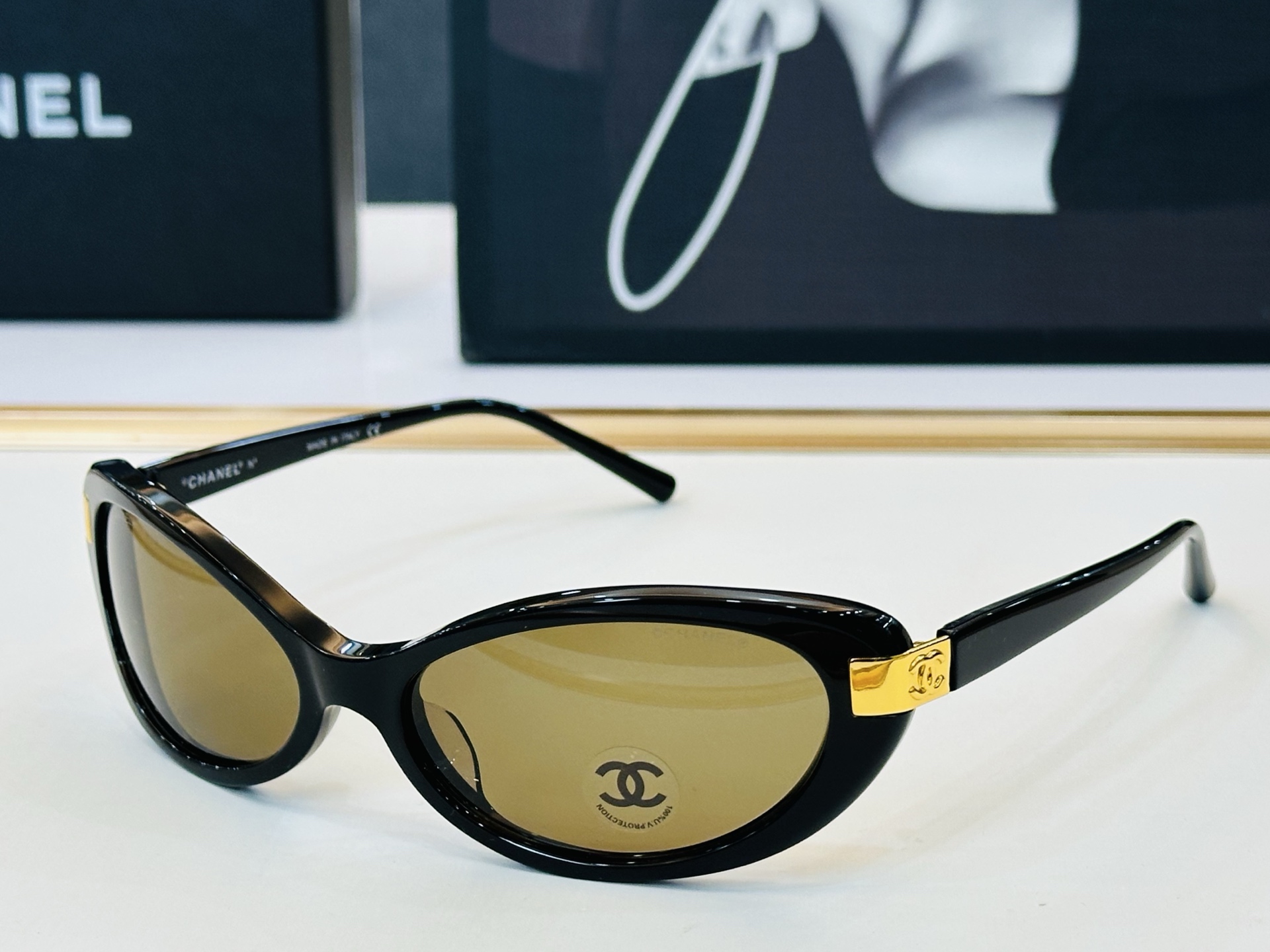 CHANE*香家 CH5027 SIZE：59口17-120 潮流爆款 太阳镜 😍😍高品质 F网红潮款墨