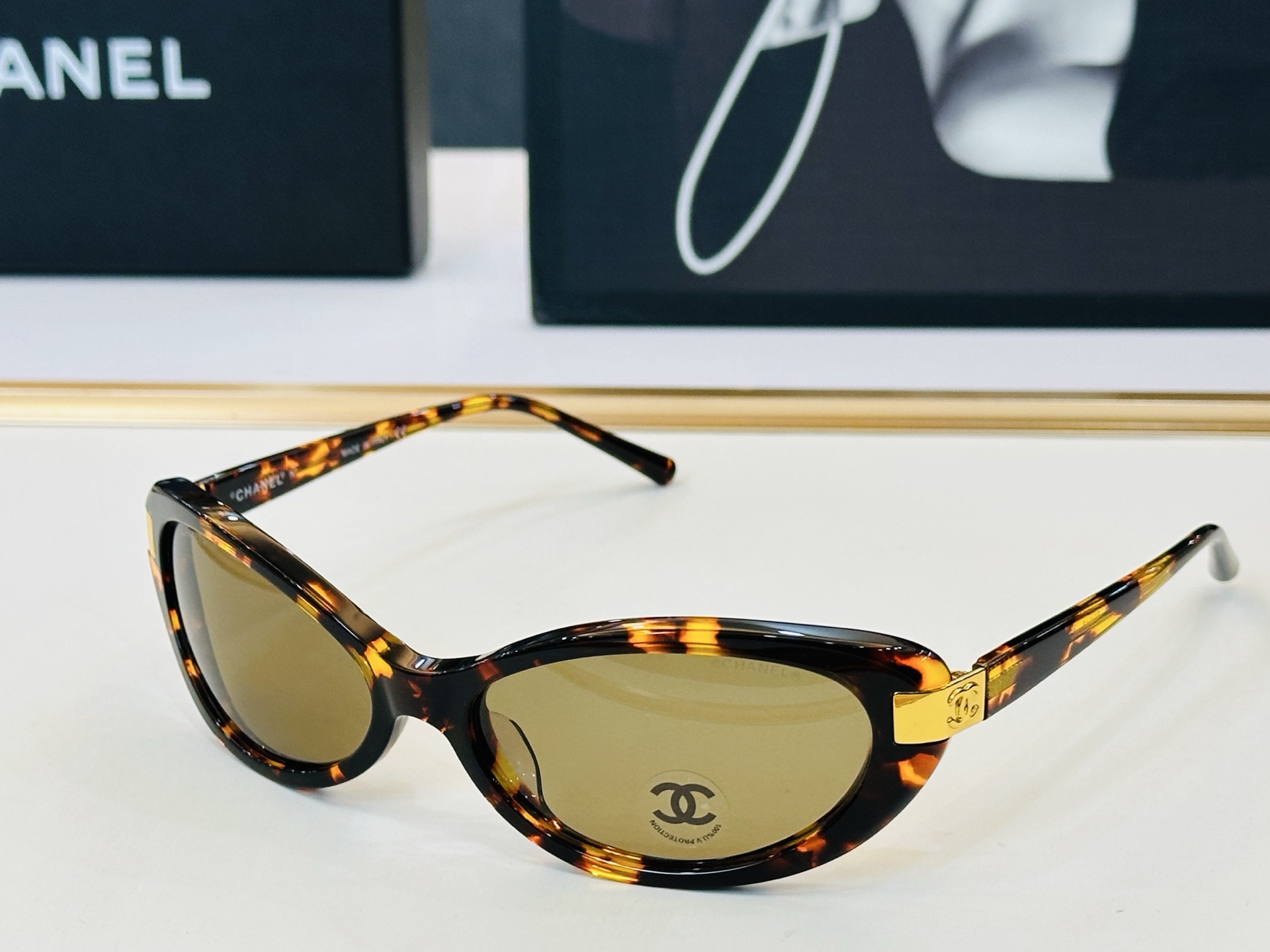 CHANE*香家 CH5027 SIZE：59口17-120 潮流爆款 太阳镜 😍😍高品质 F网红潮款墨