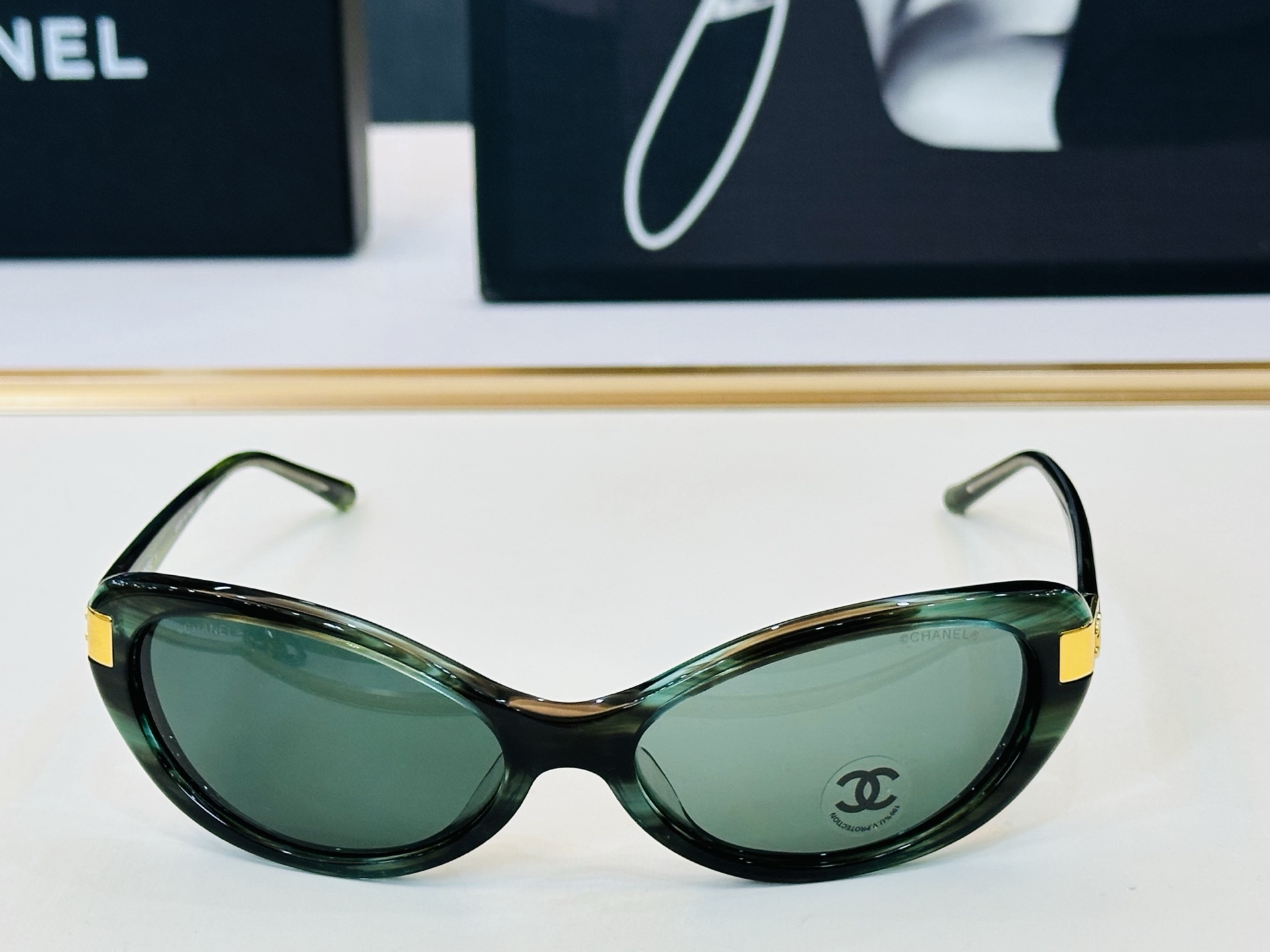 CHANE*香家 CH5027 SIZE：59口17-120 潮流爆款 太阳镜 😍😍高品质 F网红潮款墨
