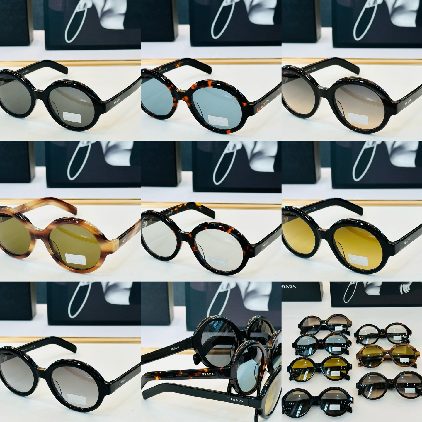 🔺PRAD*🔻普家 PR D08SU Size：53口21-135 眼镜系列堪称精湛制作 彰显独特个 M