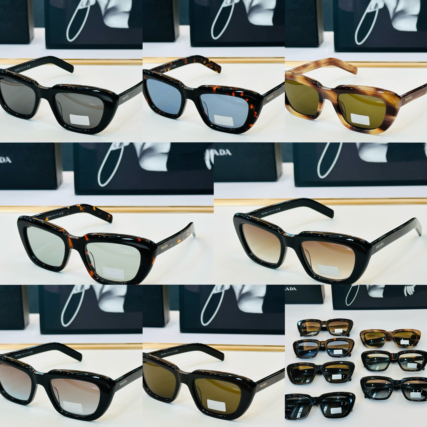 🔺PRAD*🔻普家 PR D07S Size：53口20-140 眼镜系列堪称精湛制作 彰显独特个 M最