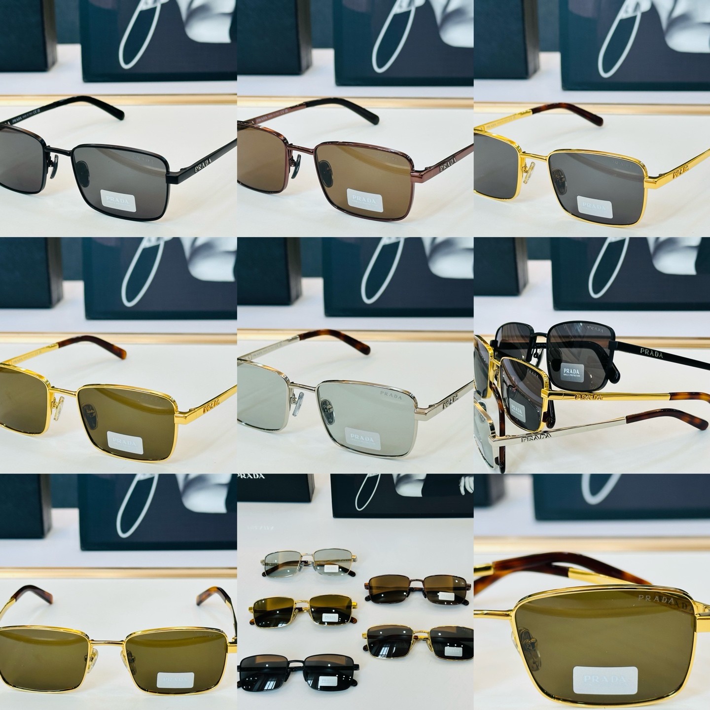 🔺PRAD*🔻普家 PR D54S Size：55口19-140 眼镜系列堪称精湛制作 彰显独特个性 M