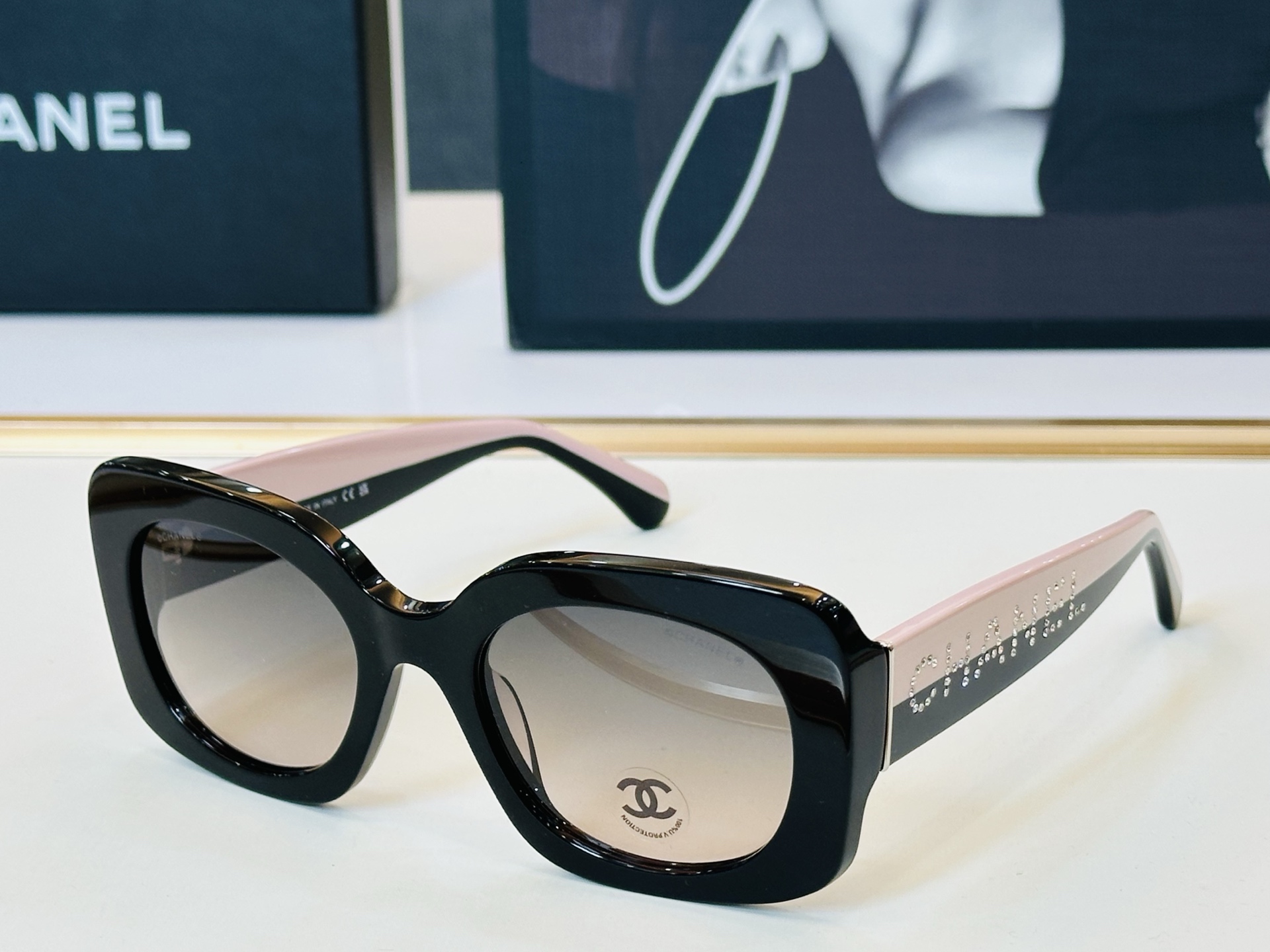 CHANE*香家 CH5563B SIZE：53口21-140 潮流爆款 太阳镜 😍😍高品质 F网红潮款