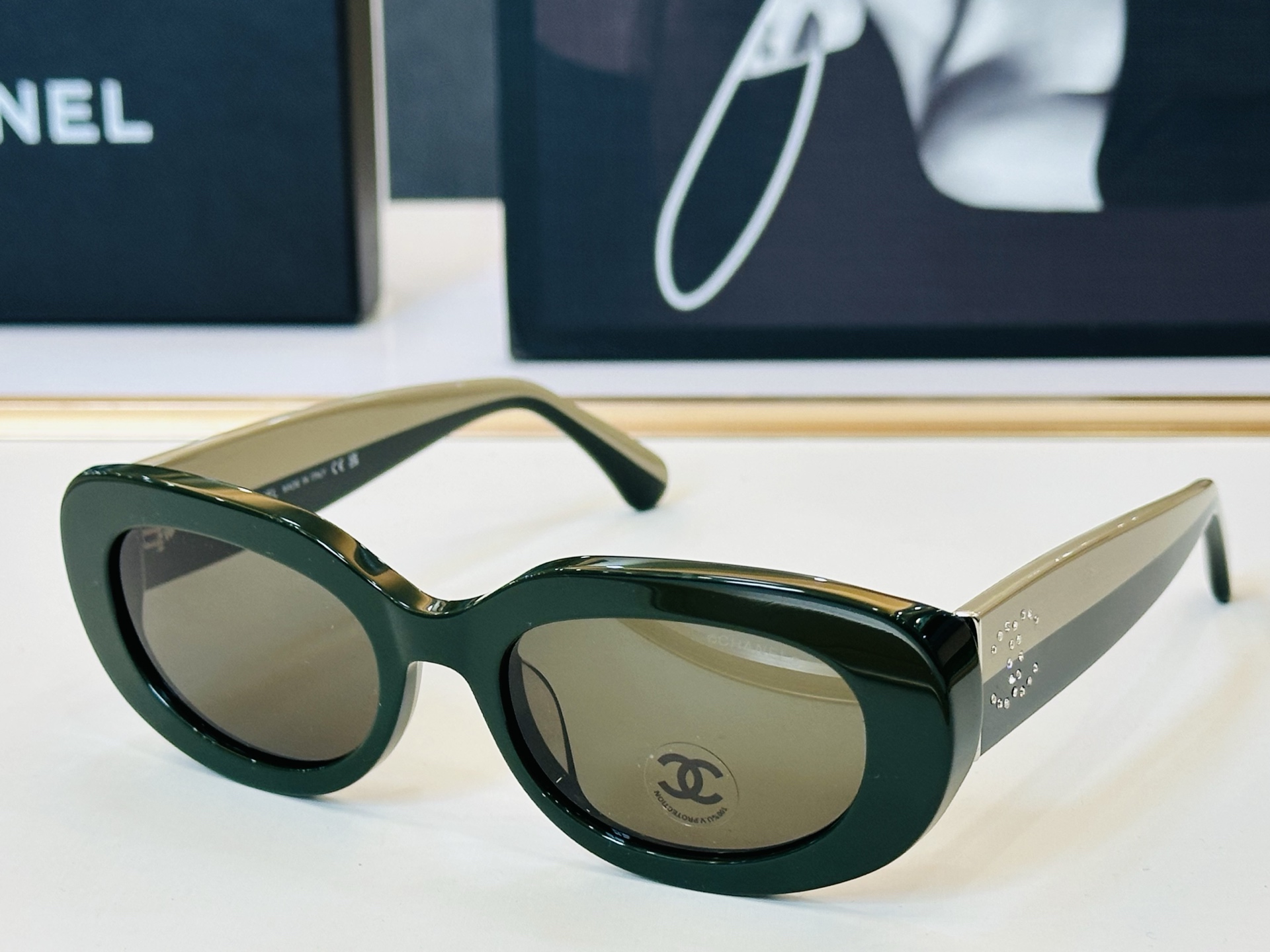 CHANE*香家 CH5562B SIZE：53口19-140 潮流爆款 太阳镜 😍😍高品质 F网红潮款