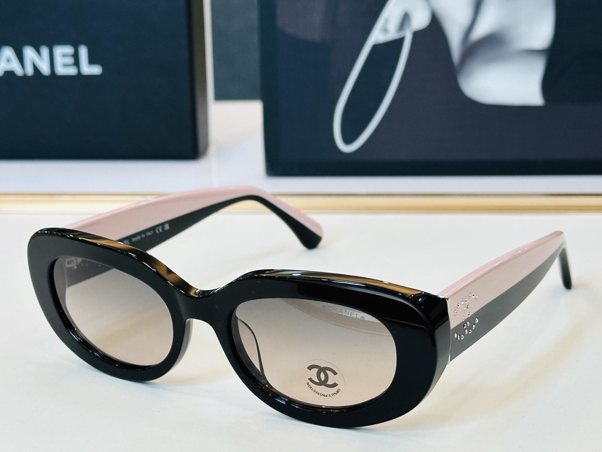 CHANE*香家 CH5562B SIZE：53口19-140 潮流爆款 太阳镜 😍😍高品质 F网红潮款