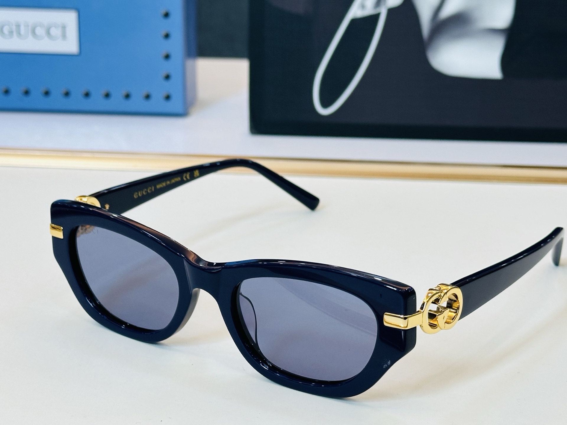 GUCC* 古家 GG2155S 🐝🐝系列 Size：53口20-145 🍁🍁q 超绝品质 太阳镜 。