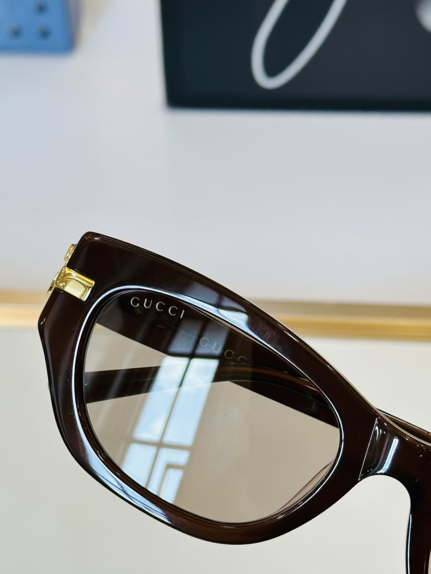 GUCC* 古家 GG2155S 🐝🐝系列 Size：53口20-145 🍁🍁q 超绝品质 太阳镜 。