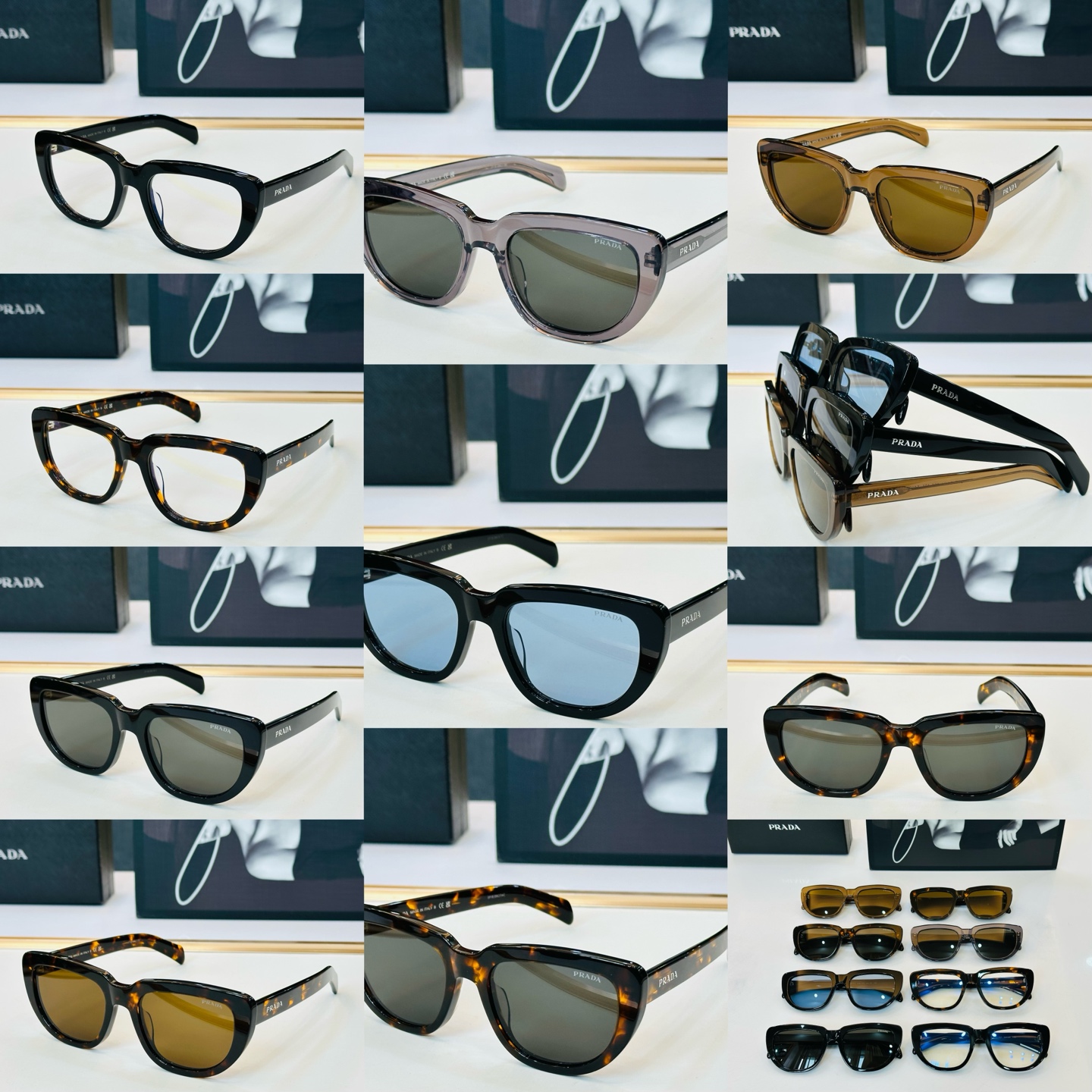 🔺PRAD*🔻普家 SPR C14VS Size：54口20-140 眼镜系列堪称精湛制作 彰显独特个 