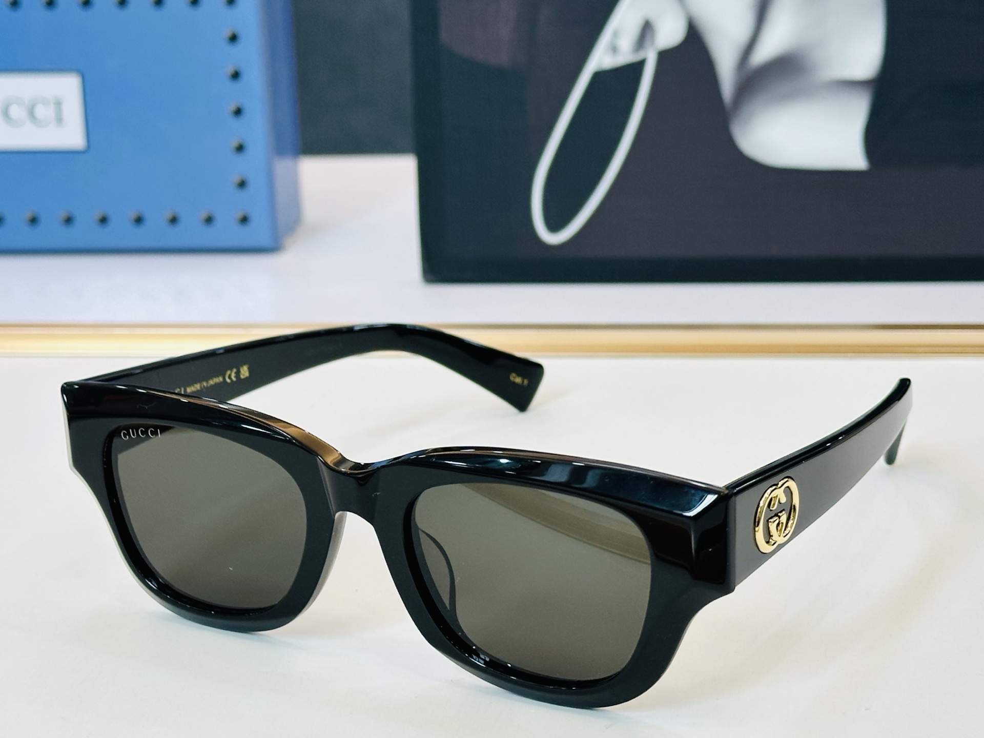 🔺GUCC*🔻 古家GG2202S Size：53口20-145 女士款 原版墨镜搭配镜框🔝🔝时尚靓丽 