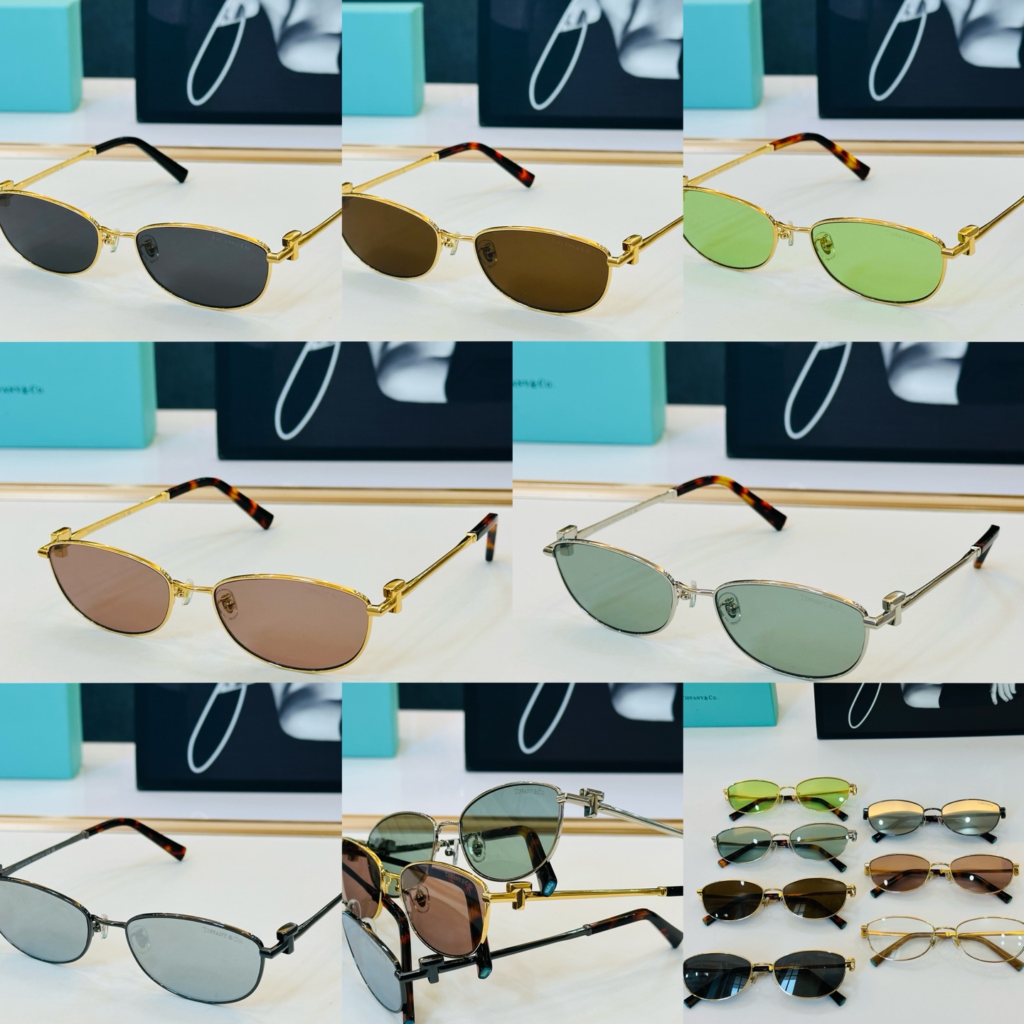 蒂芙家 Tiffany & CO. TF3115 Size：56口17-140 时尚太阳镜架 👍1S 多