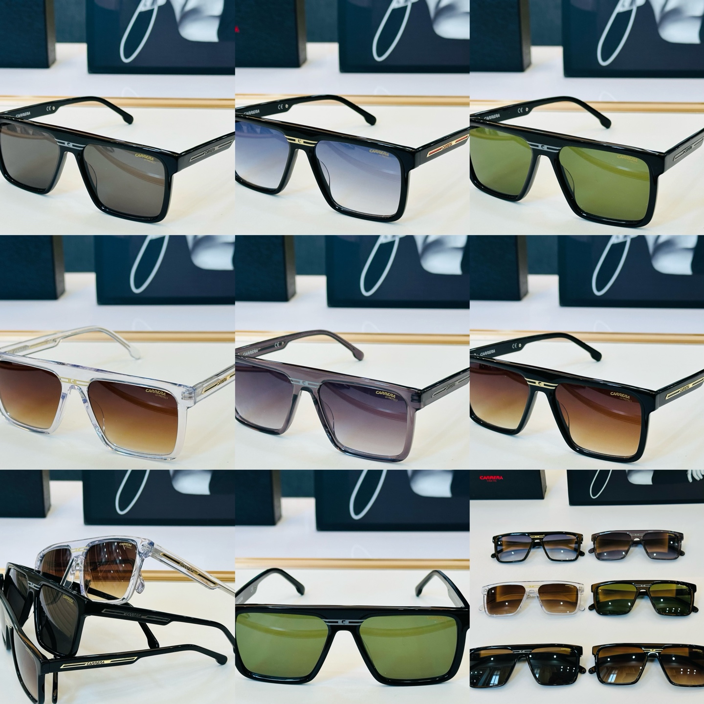 卡雷拉 CARRER* MODEL: C03/SSize：56口16-145 🐲🐲超轻材质 。L上脸超美