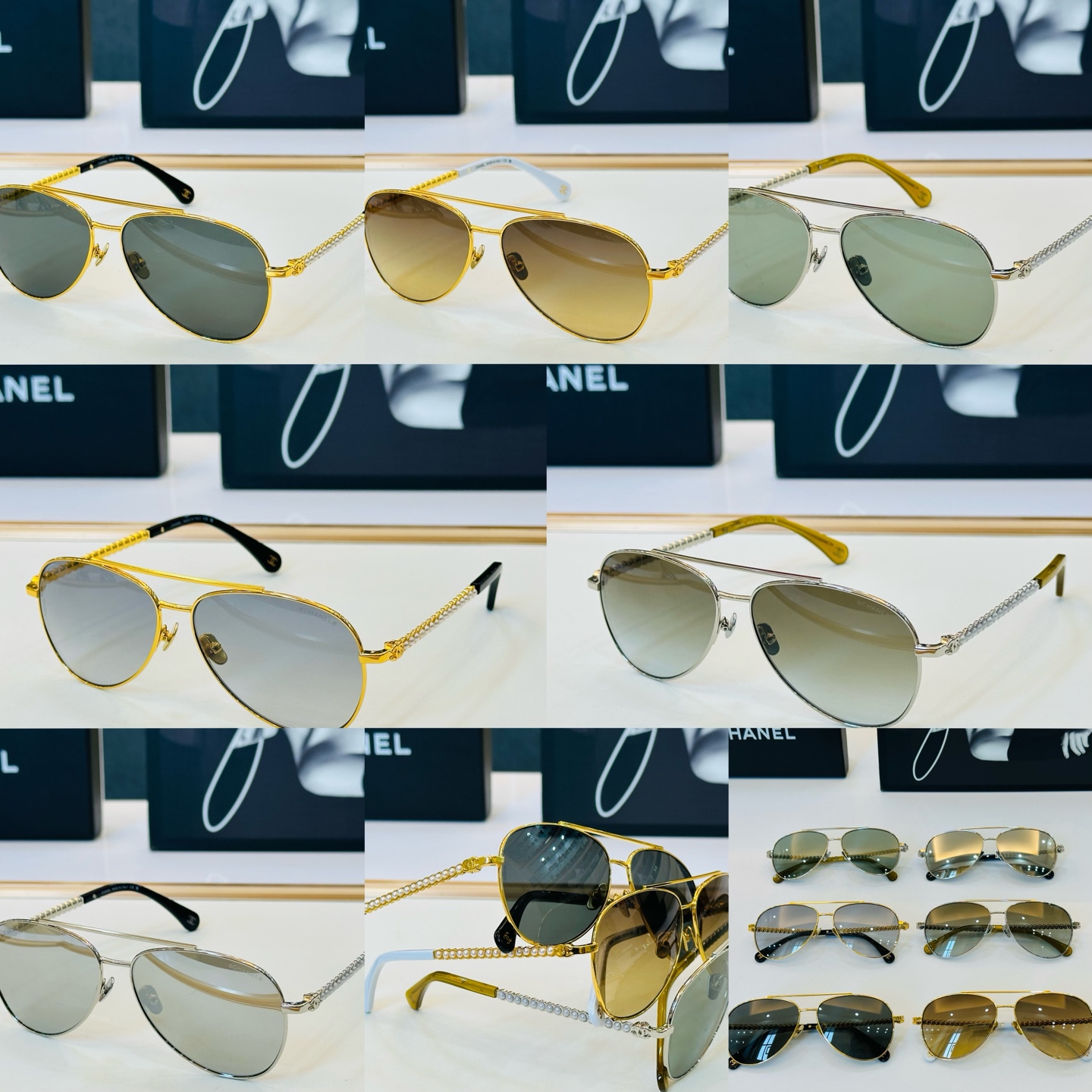 CHANE*香家 CH5564H SIZE：58口14-140 潮流爆款 太阳镜 😍😍高品质 F网红潮款