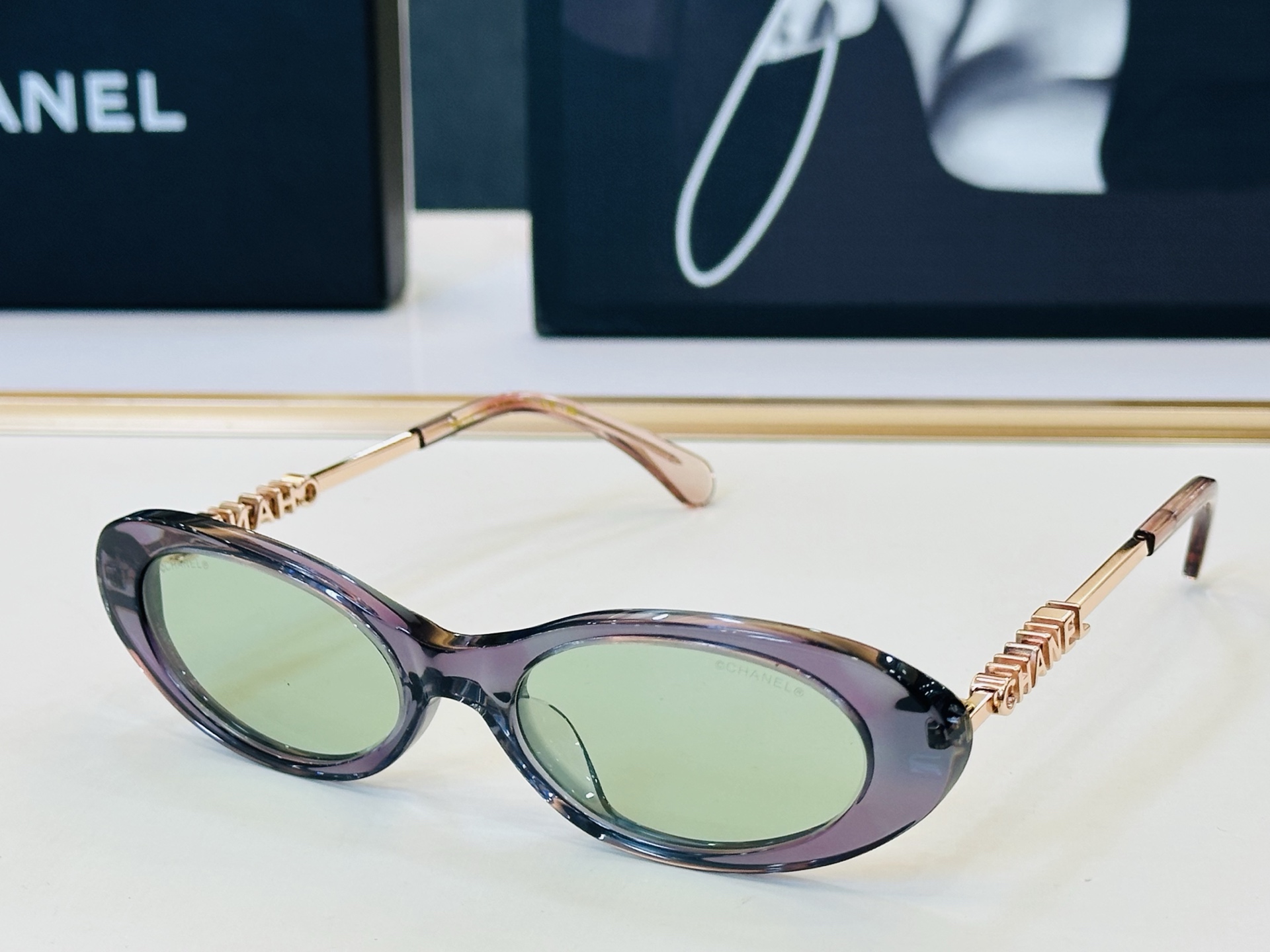 CHANE*香家 CH5565S SIZE：54口17-140 潮流爆款 太阳镜 😍😍高品质 F网红潮款