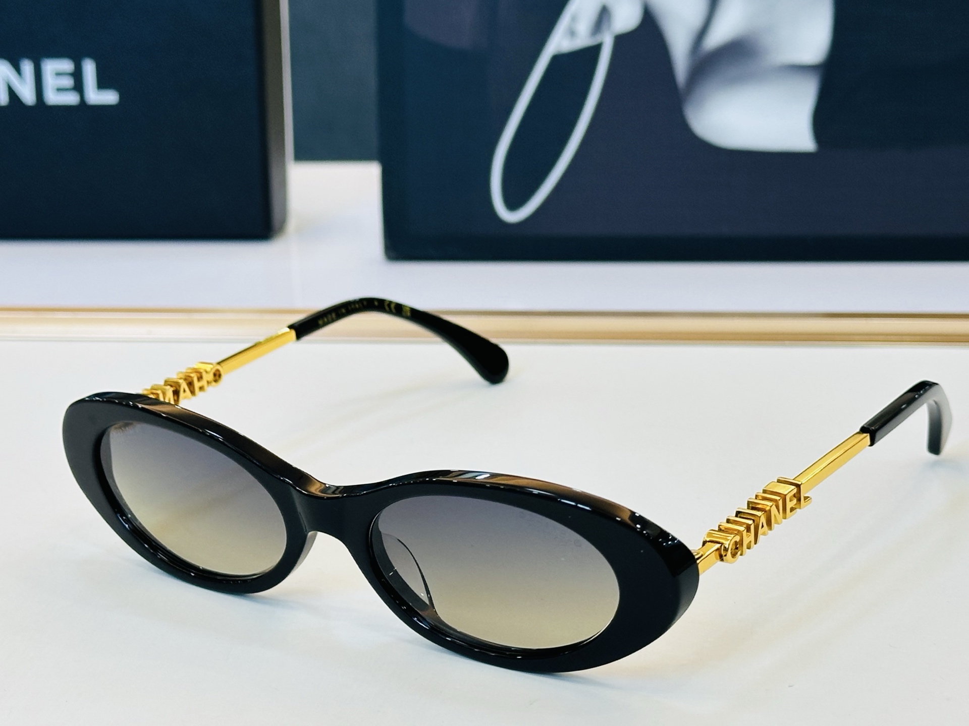 CHANE*香家 CH5565S SIZE：54口17-140 潮流爆款 太阳镜 😍😍高品质 F网红潮款