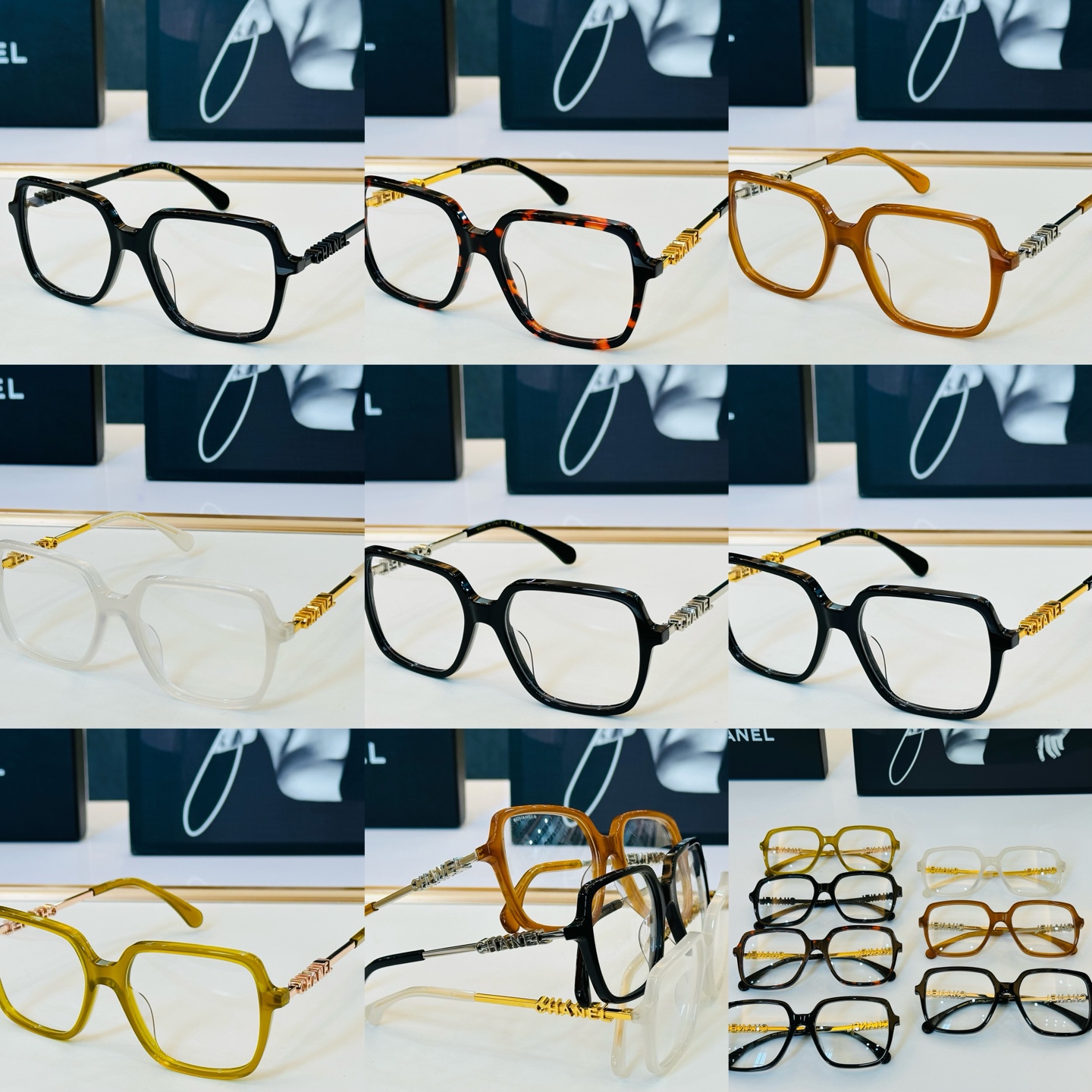 CHANE*香家 CH3505 SIZE：55口17-140 潮流爆款 太阳镜 😍😍高品质 F网红潮款🍻