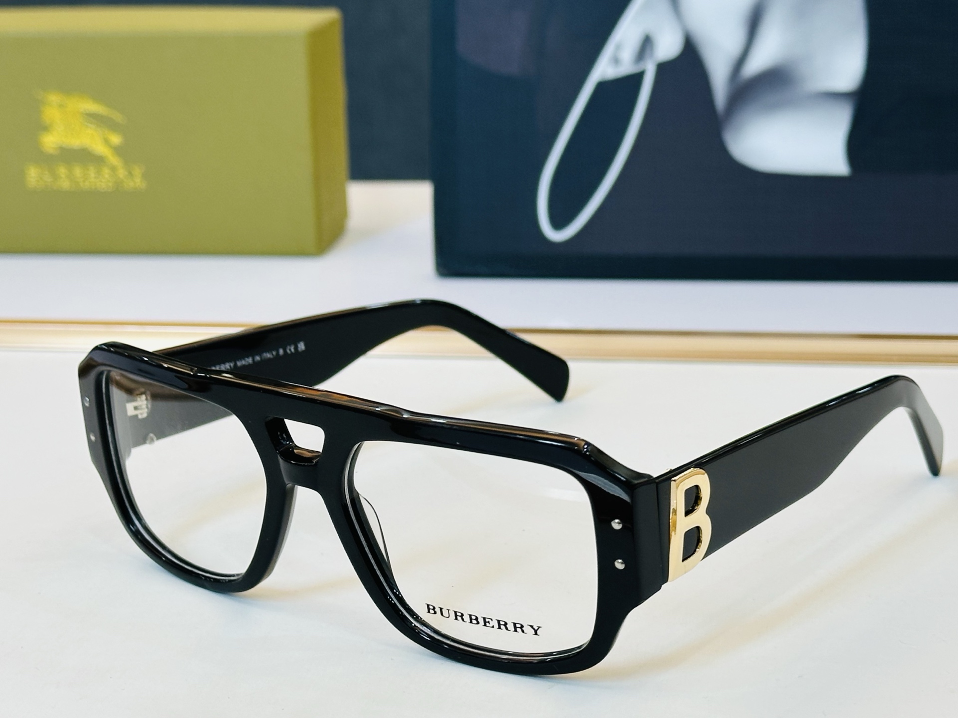 新款 BURBERR*🔻巴家 BE2408 百搭镜架Size：55口18-145 🌲🌲🌲板材框 H多色可