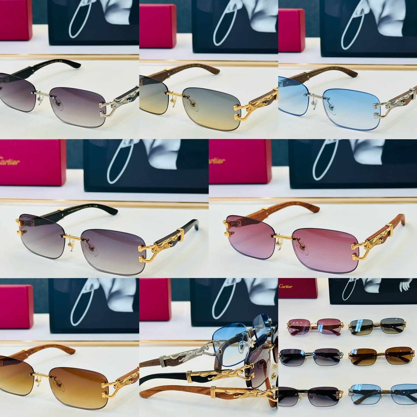 Cartie* 卡家 太阳镜 CT0592S Size：56口17-135电镀工艺精湛气质十足！J男女同