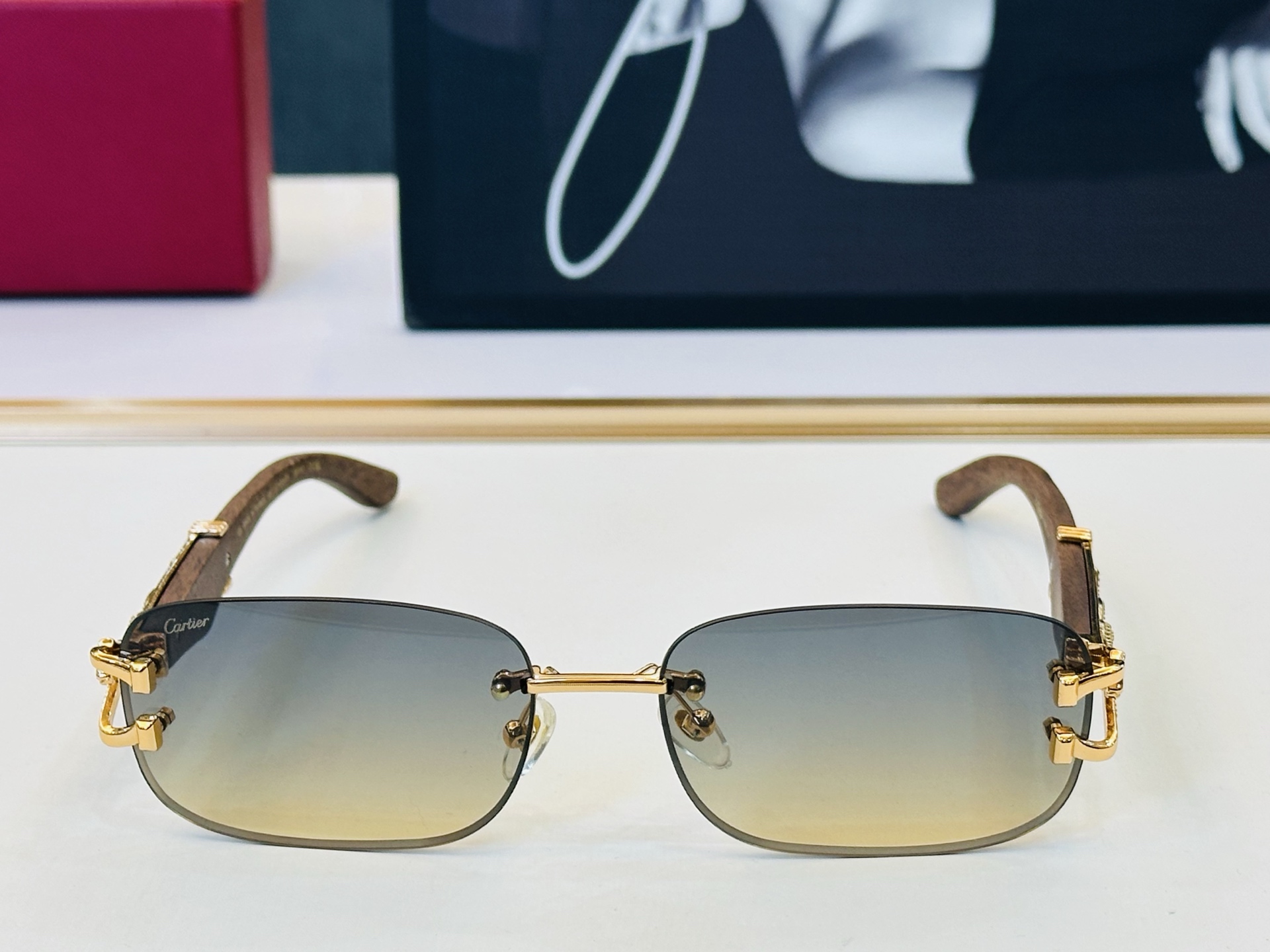 Cartie* 卡家 太阳镜 CT0592S Size：56口17-135电镀工艺精湛气质十足！J男女同