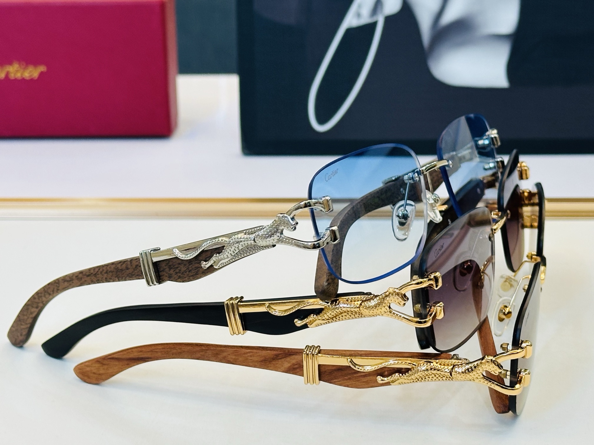 Cartie* 卡家 太阳镜 CT0592S Size：56口17-135电镀工艺精湛气质十足！J男女同