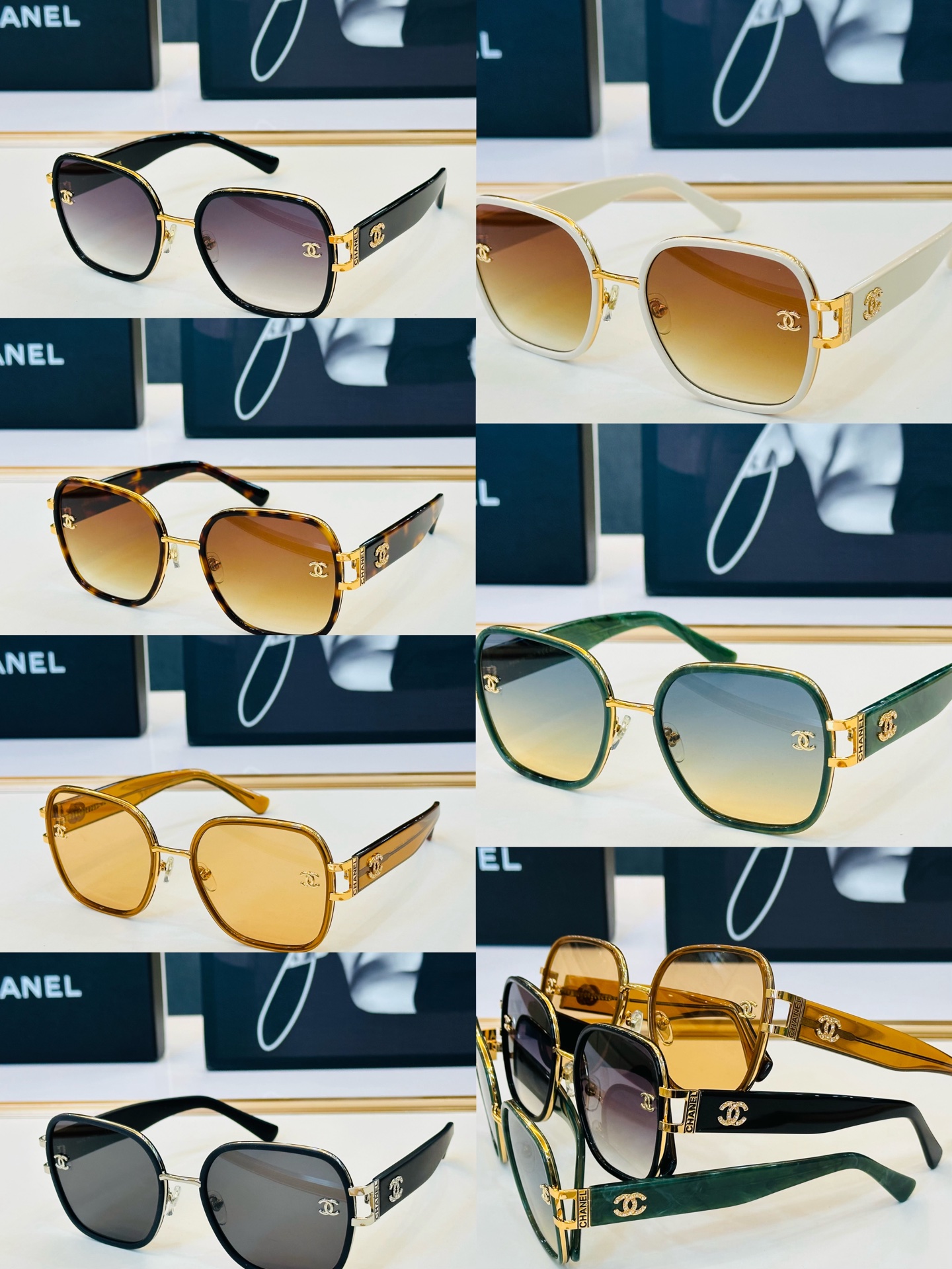 🆕 【CHANE*/香家】MODEL:1466LQ Size：57口20-143 💅🏻💓J太阳镜