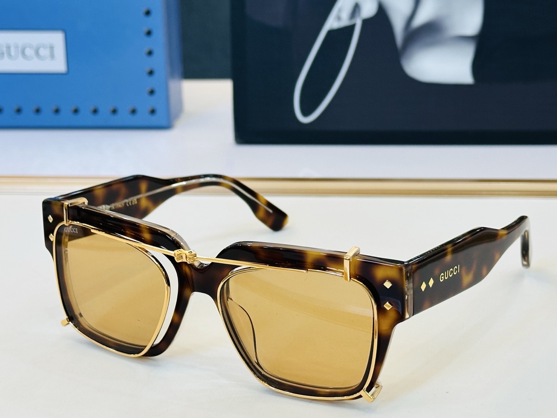 GUCC* 古家 GG1084S 🐝🐝系列 Size：55口18-145 🍁🍁J超绝品质 太阳镜。