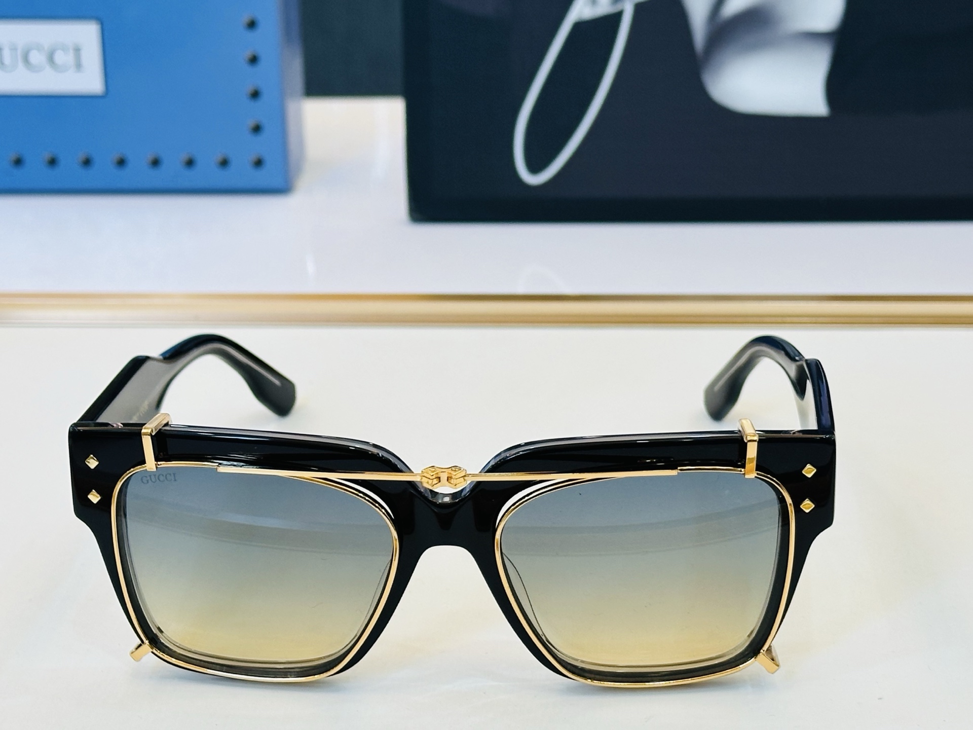 GUCC* 古家 GG1084S 🐝🐝系列 Size：55口18-145 🍁🍁J超绝品质 太阳镜。