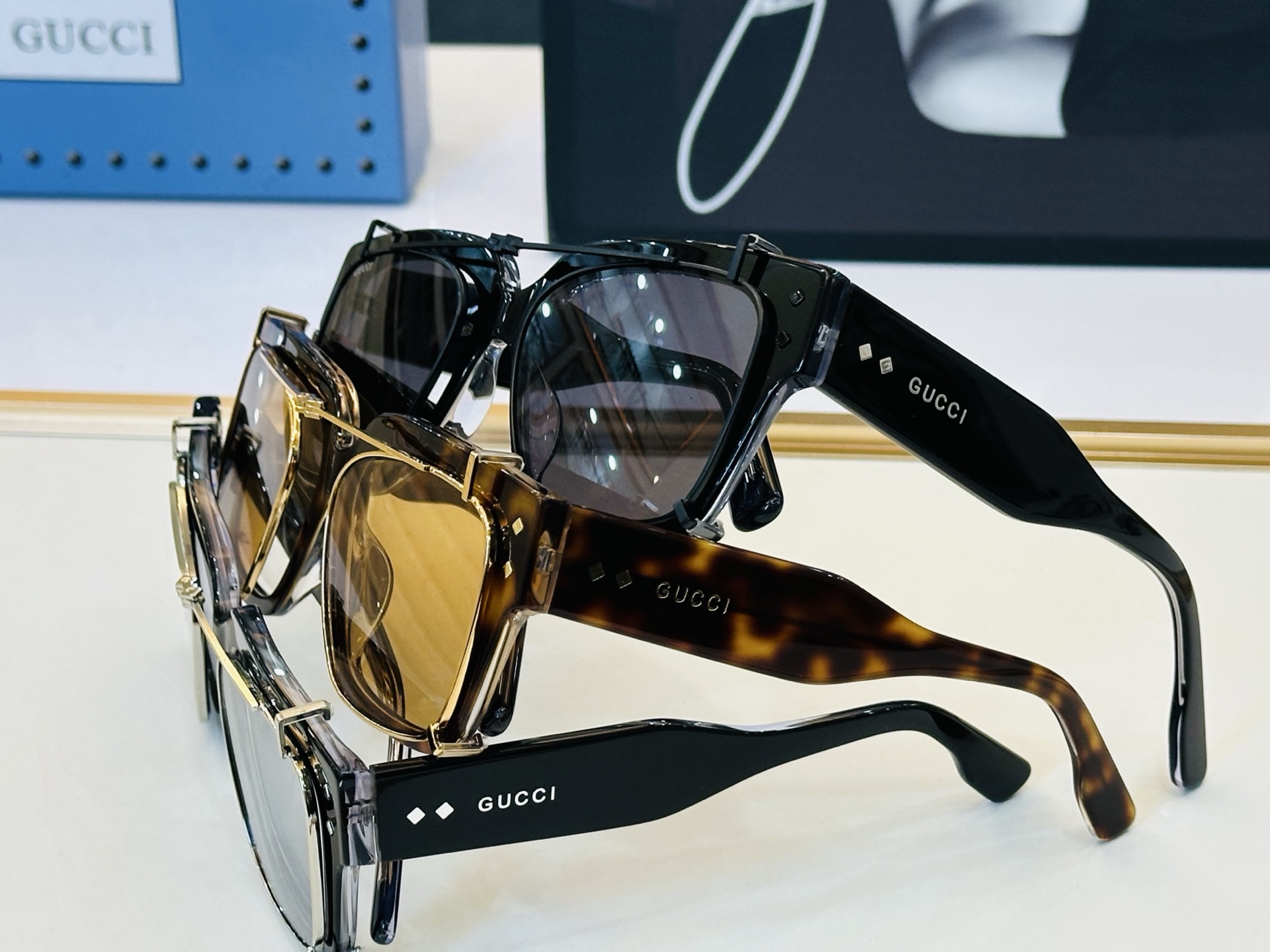 GUCC* 古家 GG1084S 🐝🐝系列 Size：55口18-145 🍁🍁J超绝品质 太阳镜。