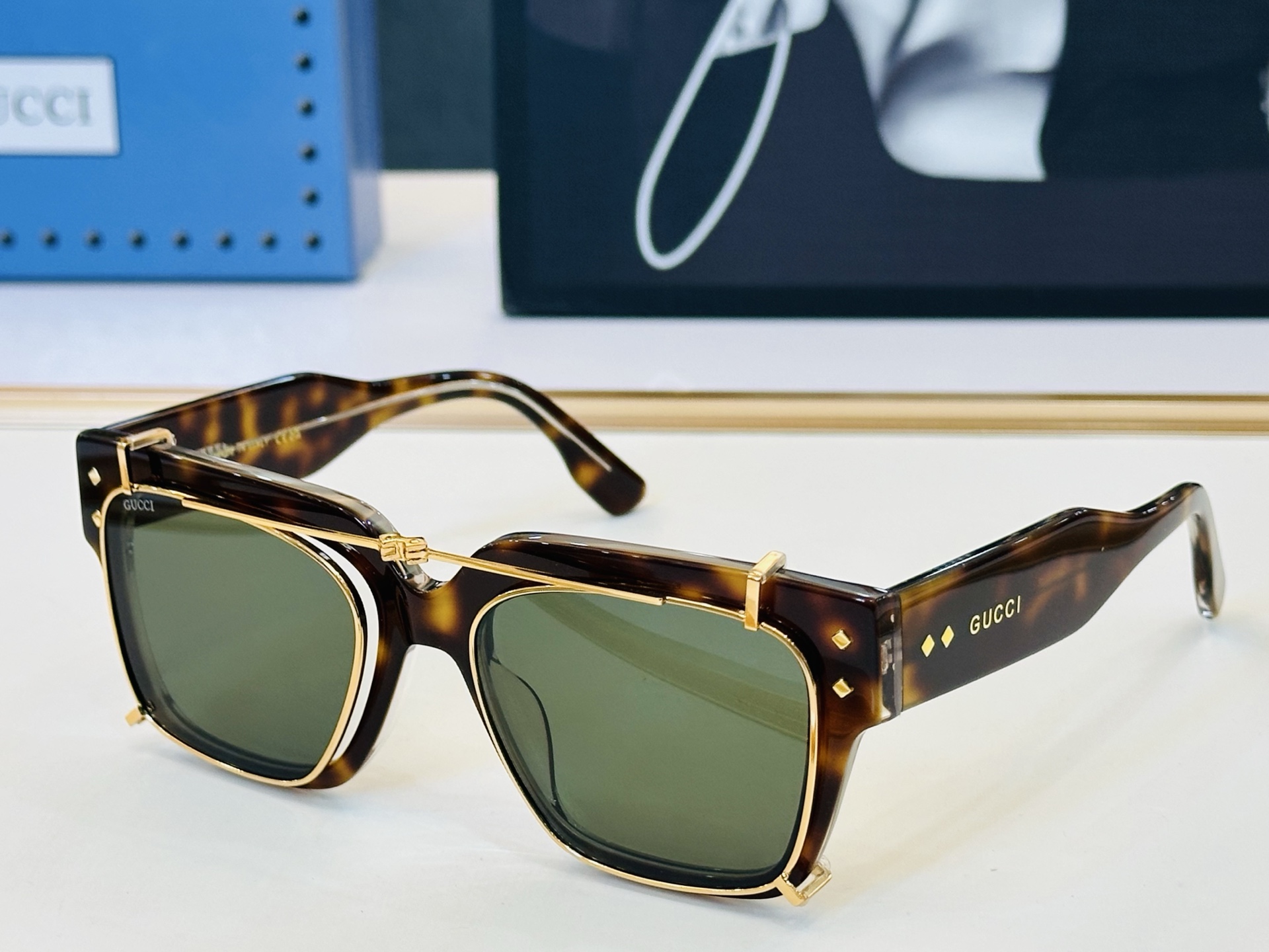 GUCC* 古家 GG1084S 🐝🐝系列 Size：55口18-145 🍁🍁J超绝品质 太阳镜。