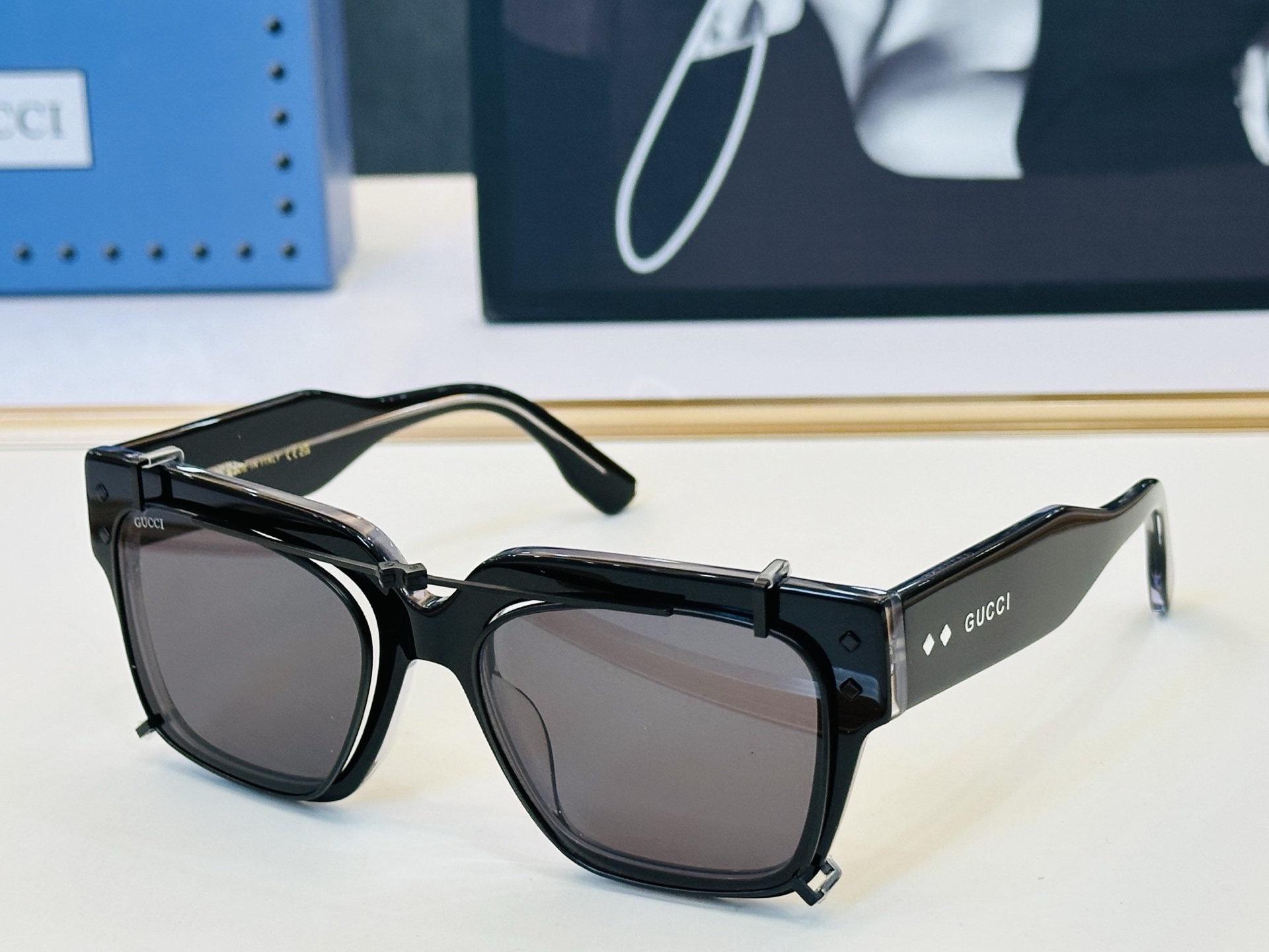 GUCC* 古家 GG1084S 🐝🐝系列 Size：55口18-145 🍁🍁J超绝品质 太阳镜。