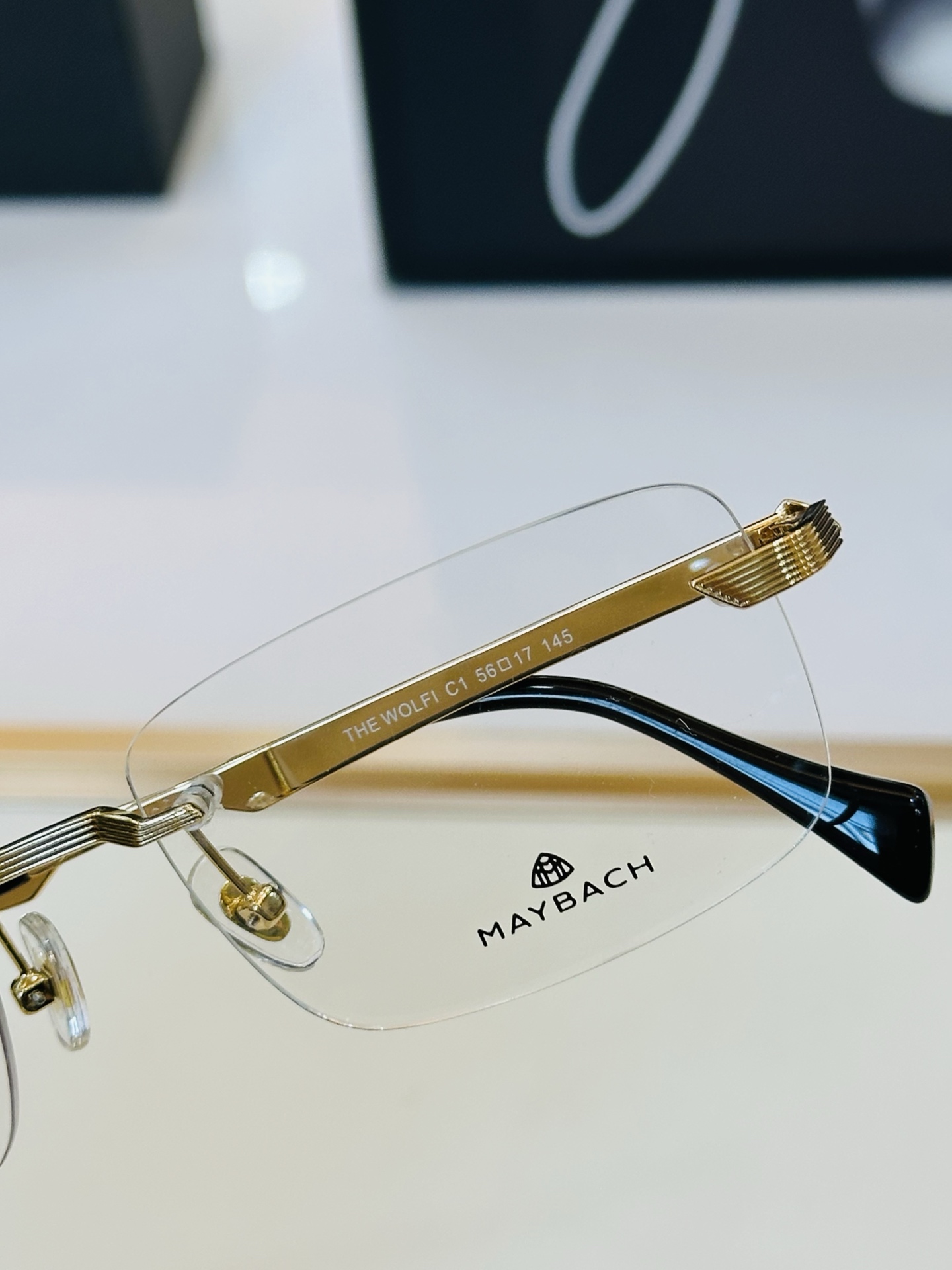 高品质 迈巴赫 🎉🎉做工精美💕💕MAYBAC*H WOLFI Size：56口17-145 Z质感十足👍