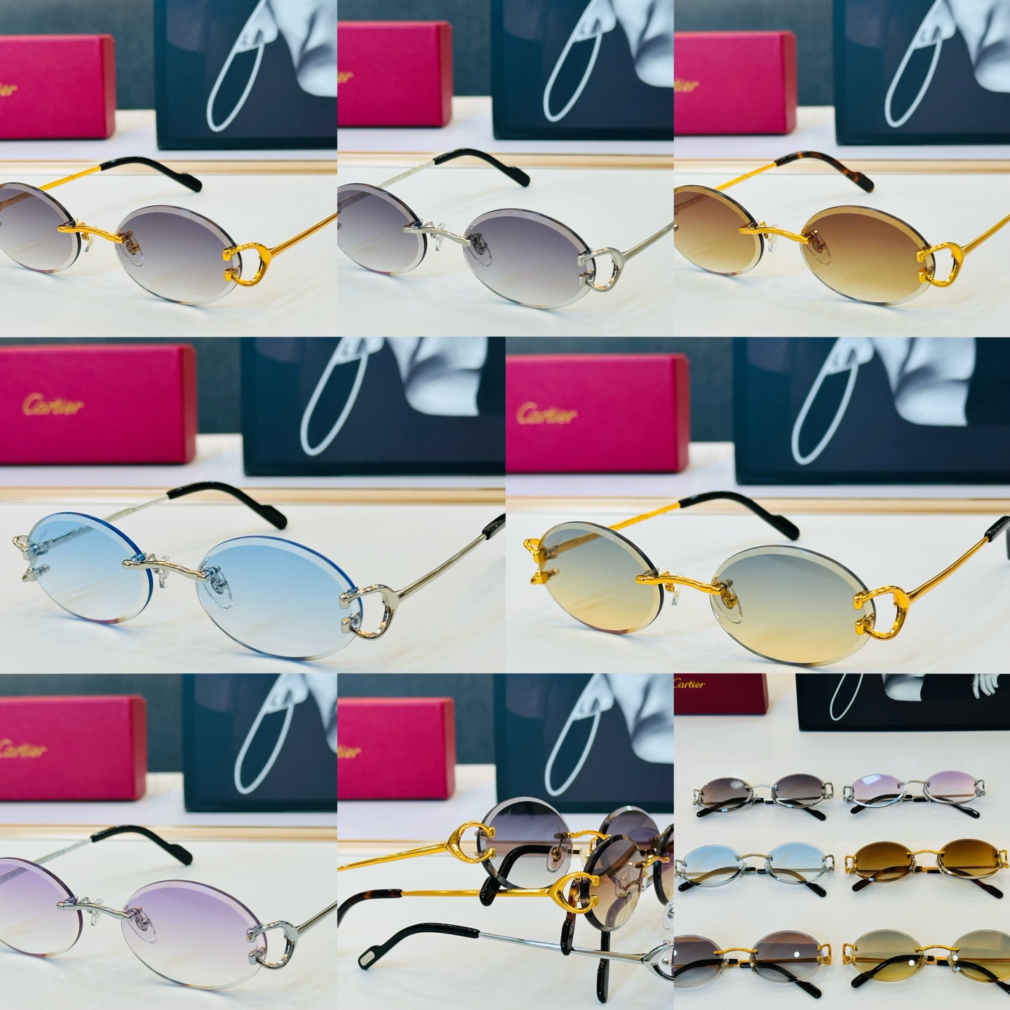 Cartie* 卡家 太阳镜 CT0920S Size：56口19-142 电镀工艺精湛气质十足！X男女