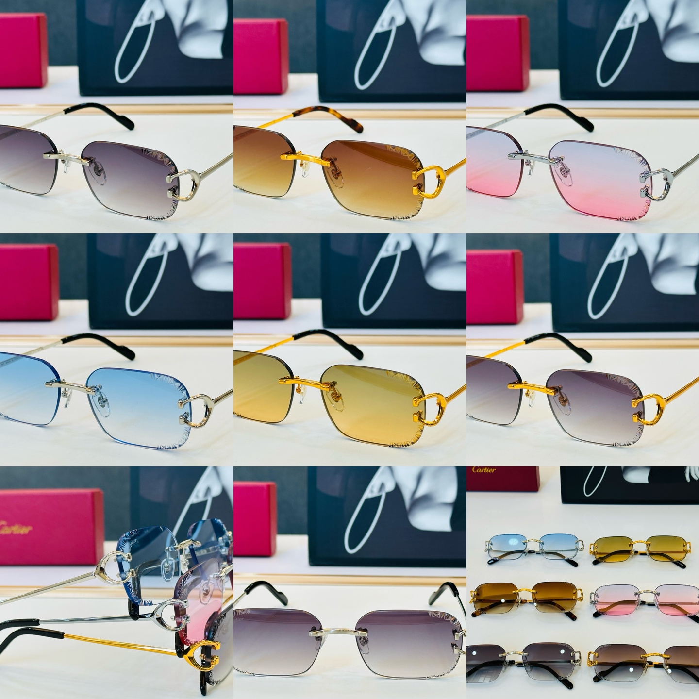 Cartie* 卡家 太阳镜 CT0919S Size：57口17-142 电镀工艺精湛气质十足！X男女