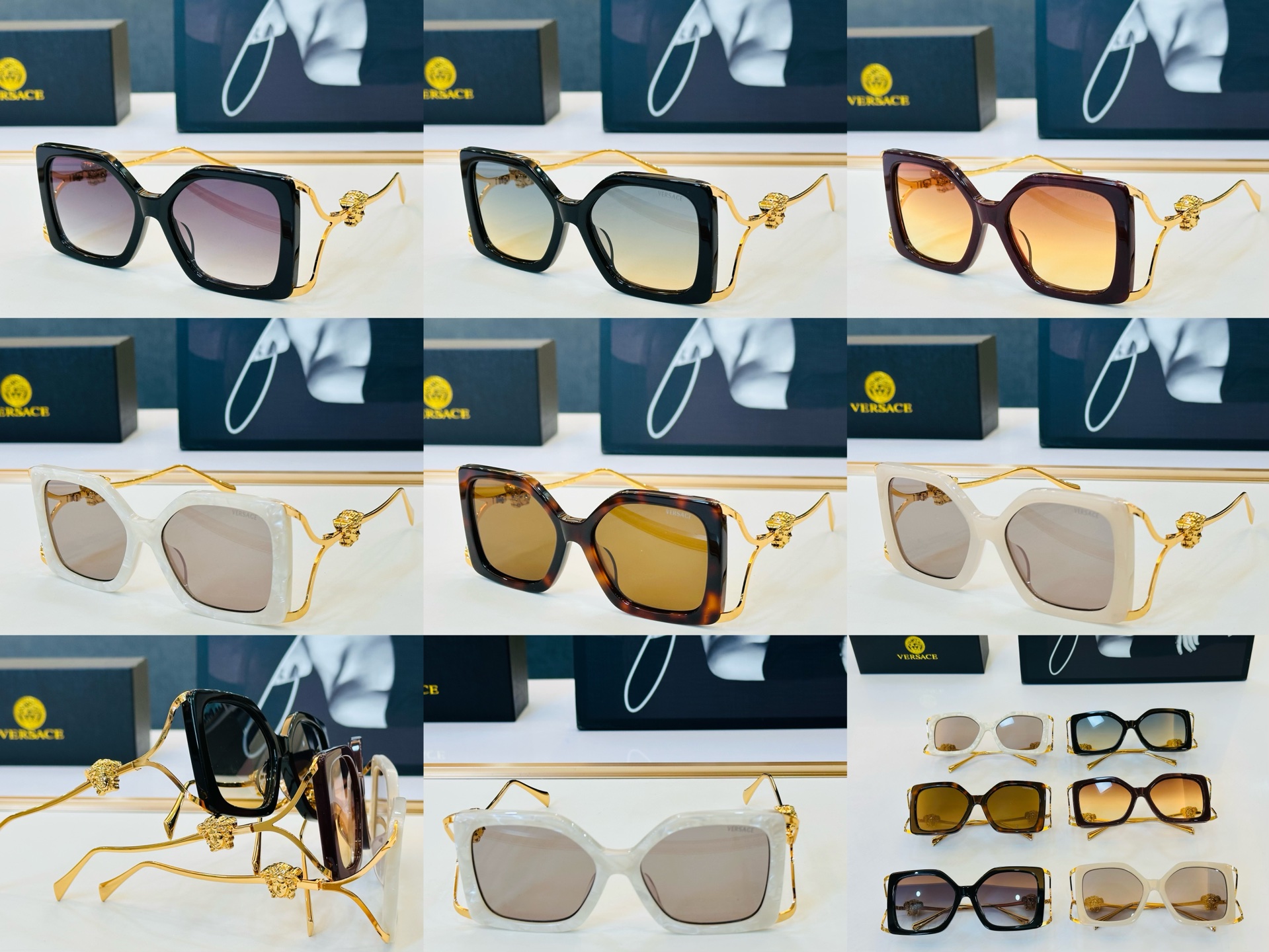 ❤️❤️范思家 VERSACE✨✨✨MODEL：VE4502U Size：53口17-128 ✨XL有范