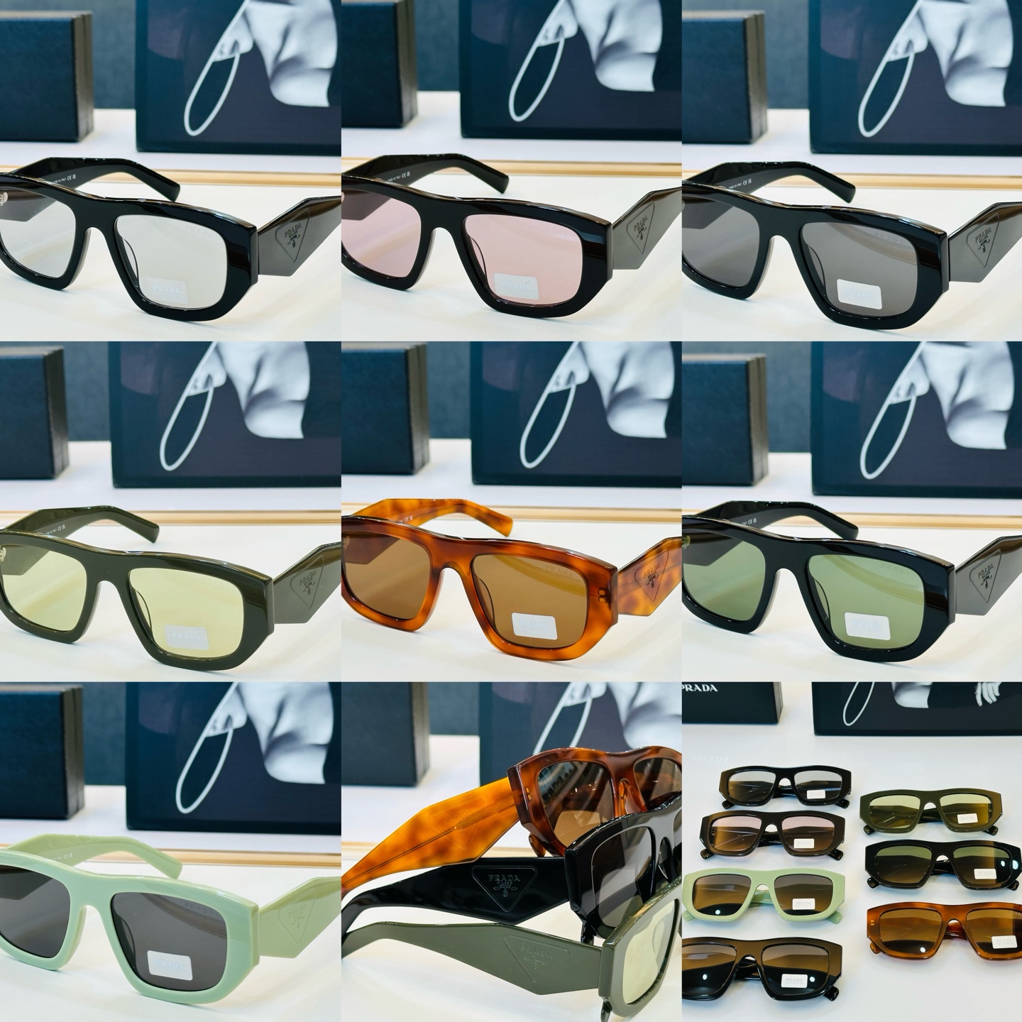 🔺PRAD*🔻普家 PR D04SU Size：53口20-145 眼镜系列堪称精湛制作 彰显独特个 M