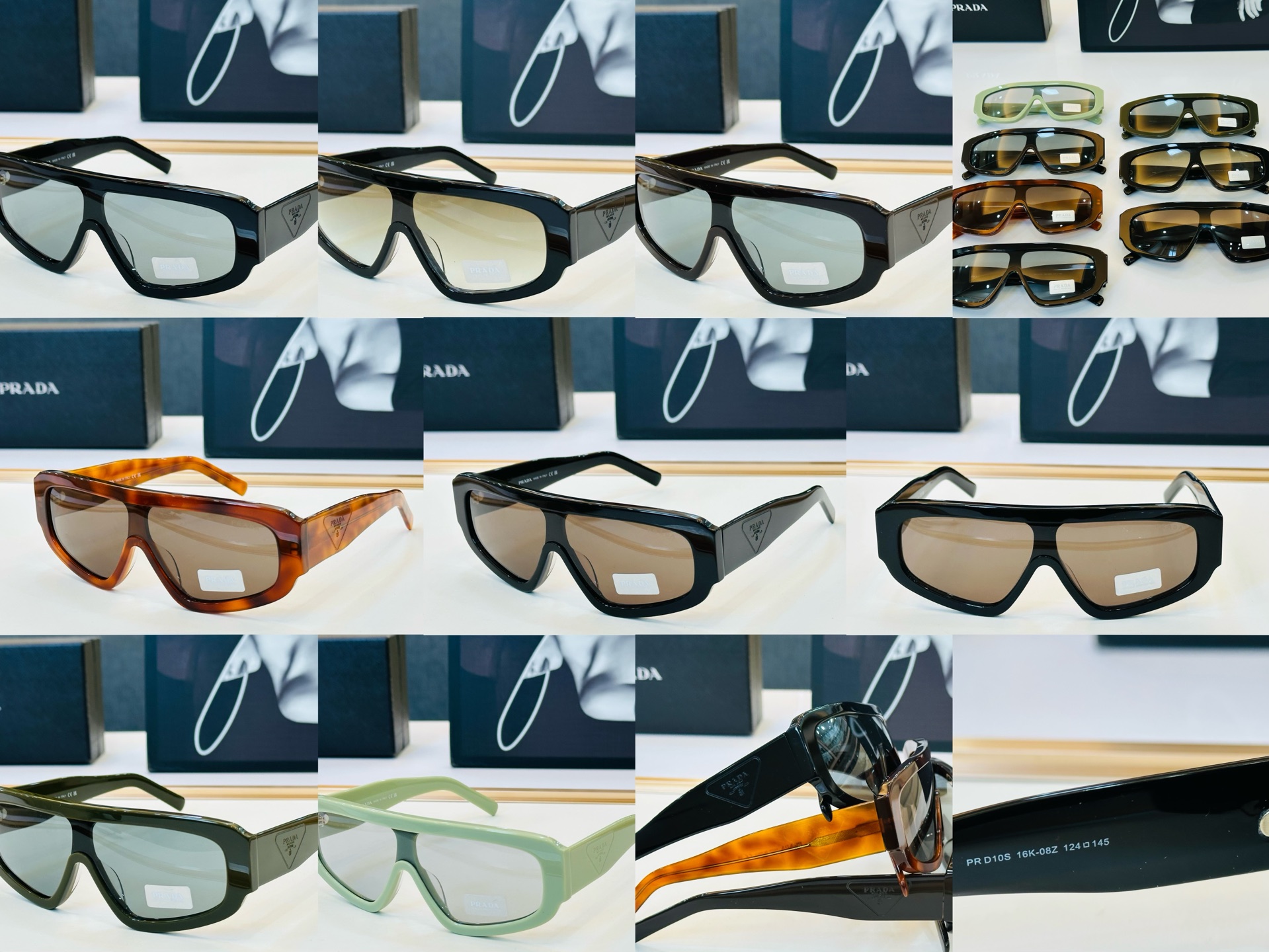 🔺PRAD*🔻普家 PR D10S Size：124口145 眼镜系列堪称精湛制作 彰显独特个 M最新推