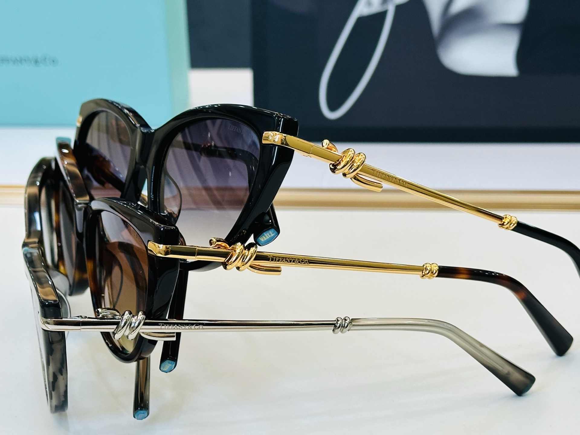 蒂芙家 Tiffany & CO. TF4253 Size：56口18-145 时尚太阳镜架 👍b多色可