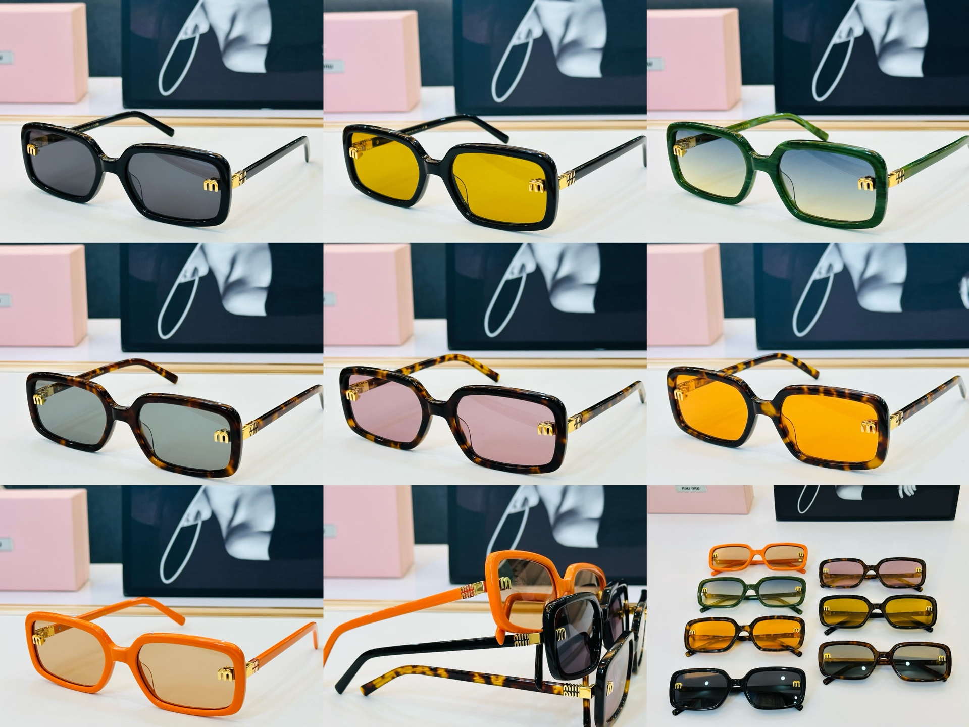 🆕 谬家 MU 155AV Size：59口20-143 🌺🌺 [玫瑰][闪电] 时尚靓丽 得意][得意