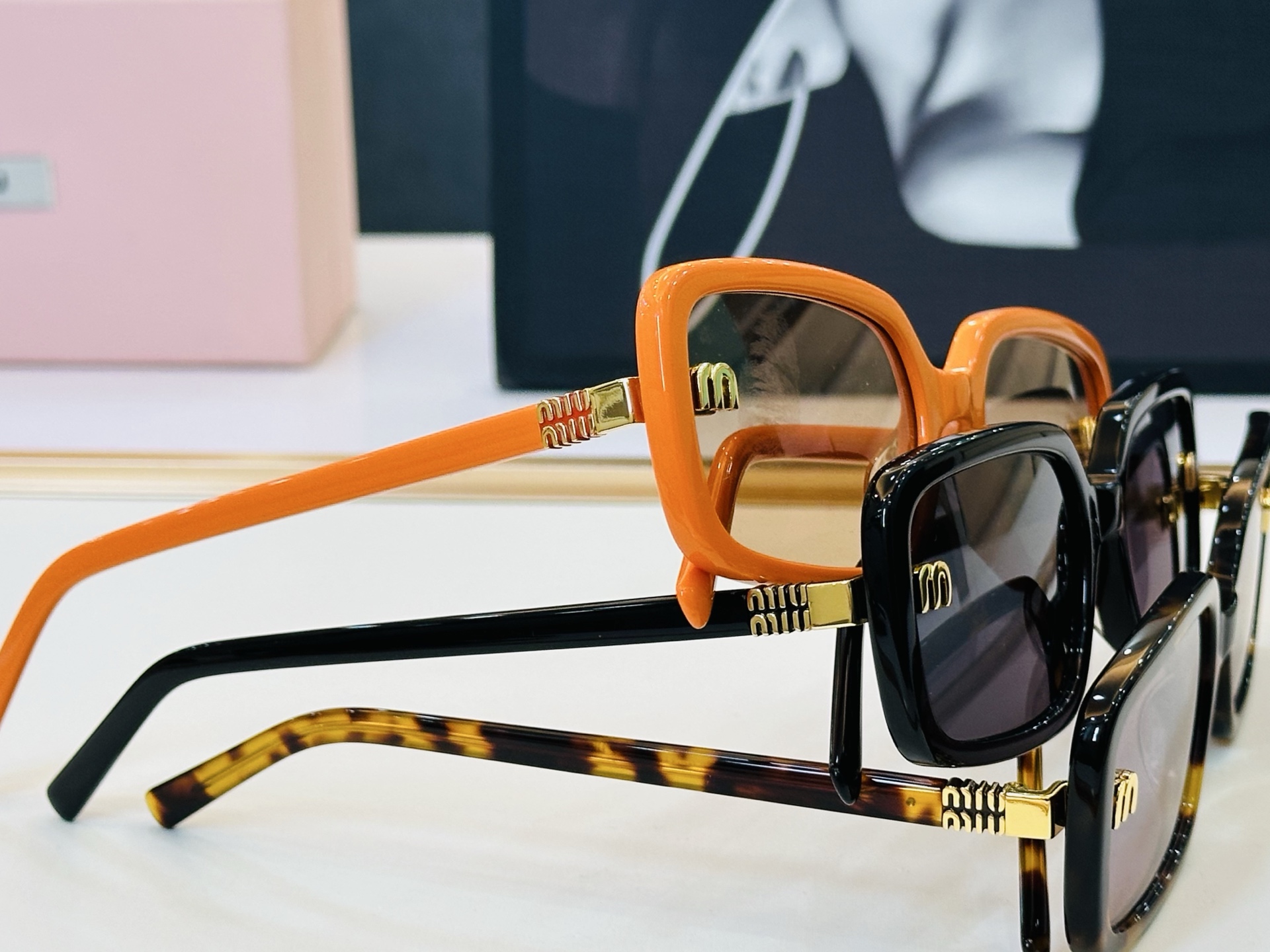 🆕 谬家 MU 155AV Size：59口20-143 🌺🌺 [玫瑰][闪电] 时尚靓丽 得意][得意