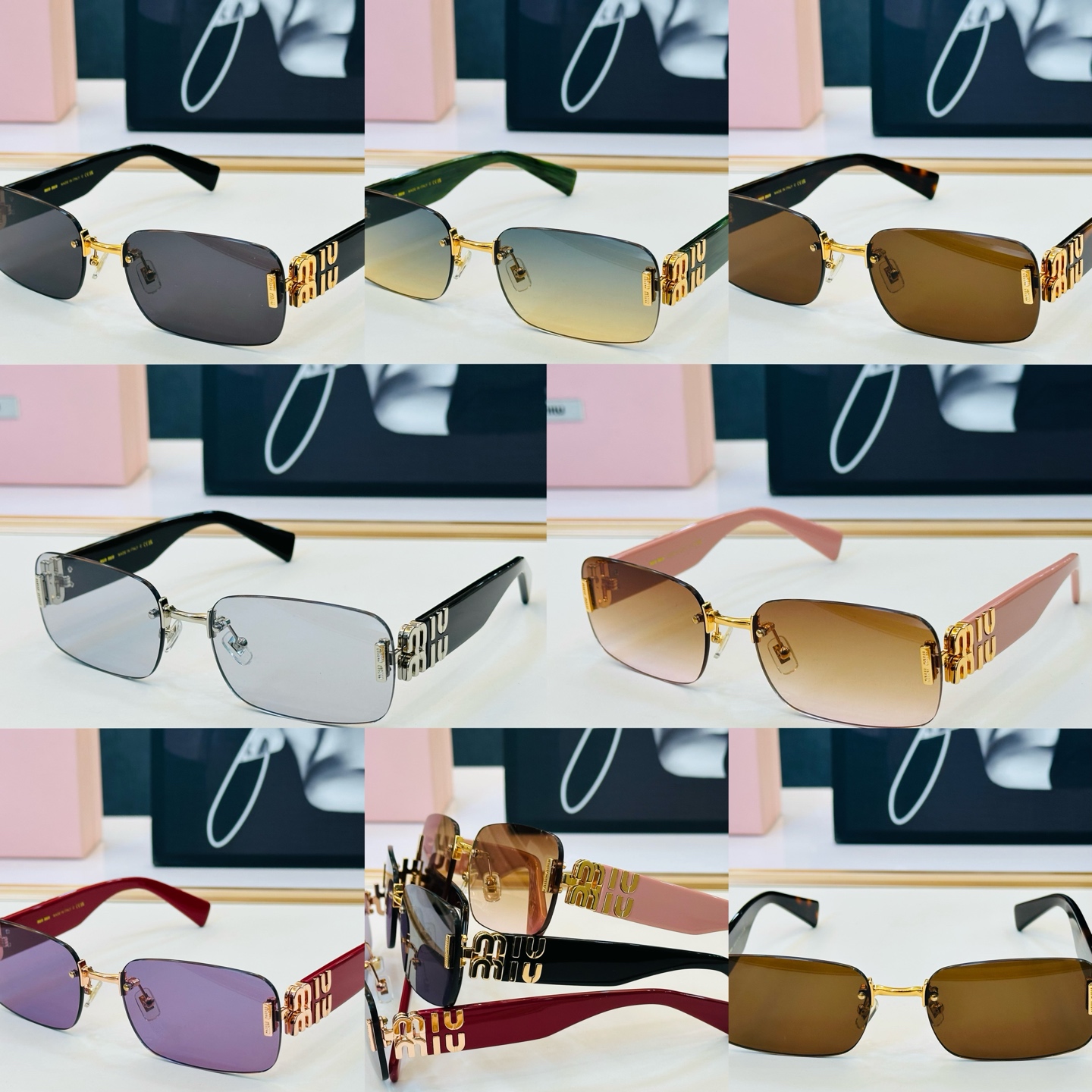 🆕 谬家 MU 168AV Size：62口19-140 🌺🌺 [玫瑰][闪电] 时尚靓丽 得意][得意