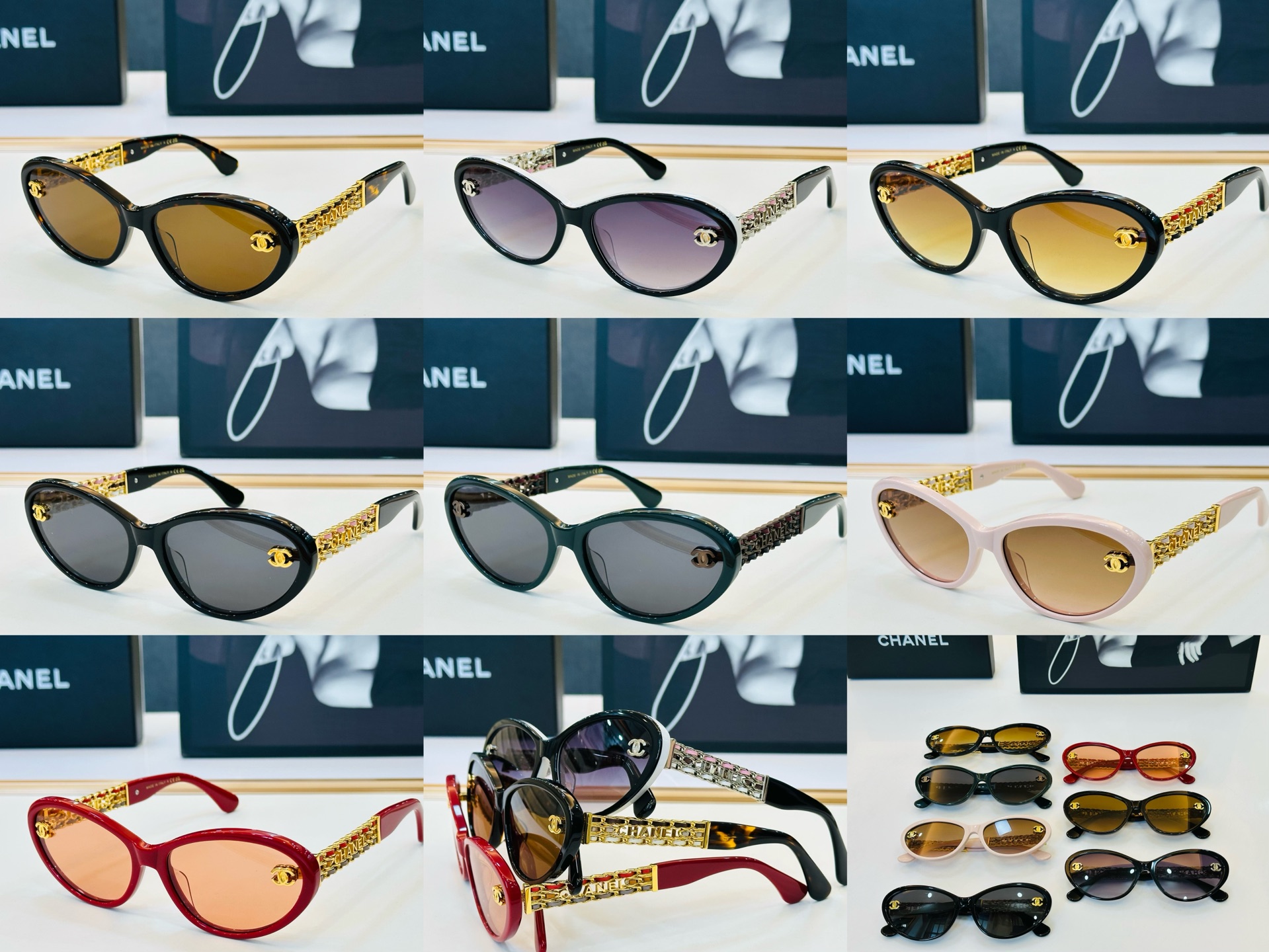 🆕 【CHANE*/香家】MODEL:CH1900 size：61口17-145 💅🏻💓b太阳镜