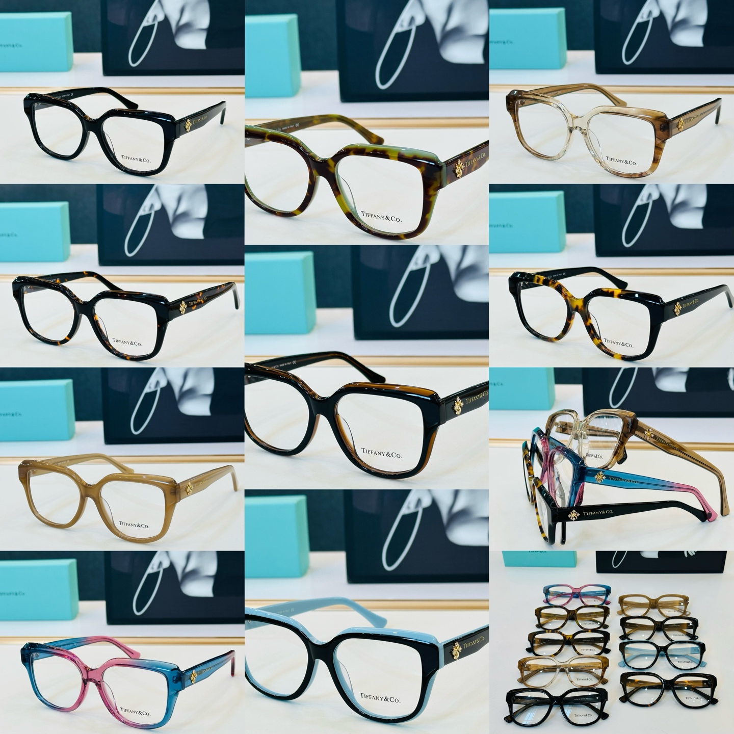 蒂芙家 Tiffany & CO. TF2334 Size：53口19-145 时尚太阳镜架 👍Z 多色