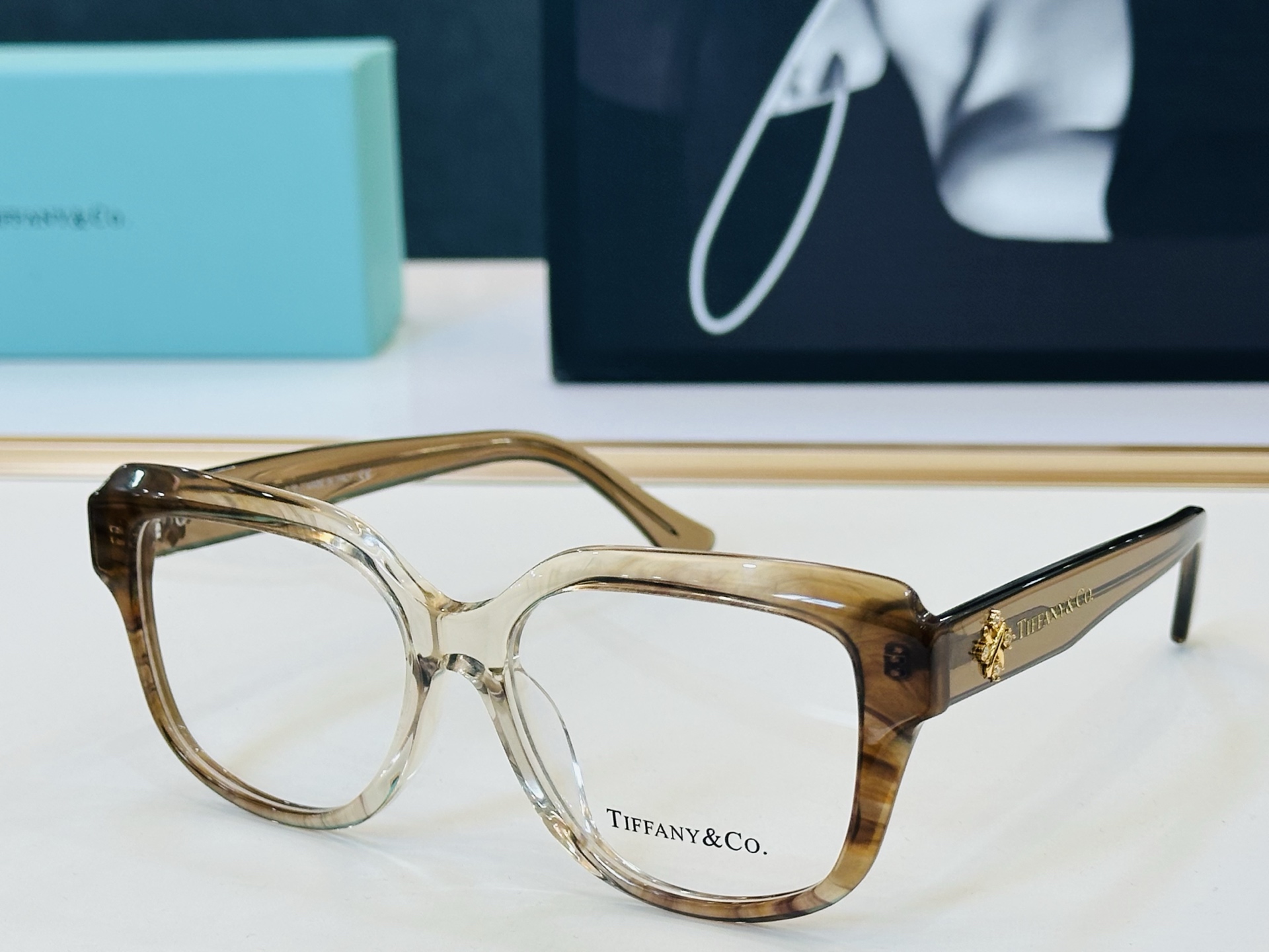 蒂芙家 Tiffany & CO. TF2334 Size：53口19-145 时尚太阳镜架 👍Z 多色