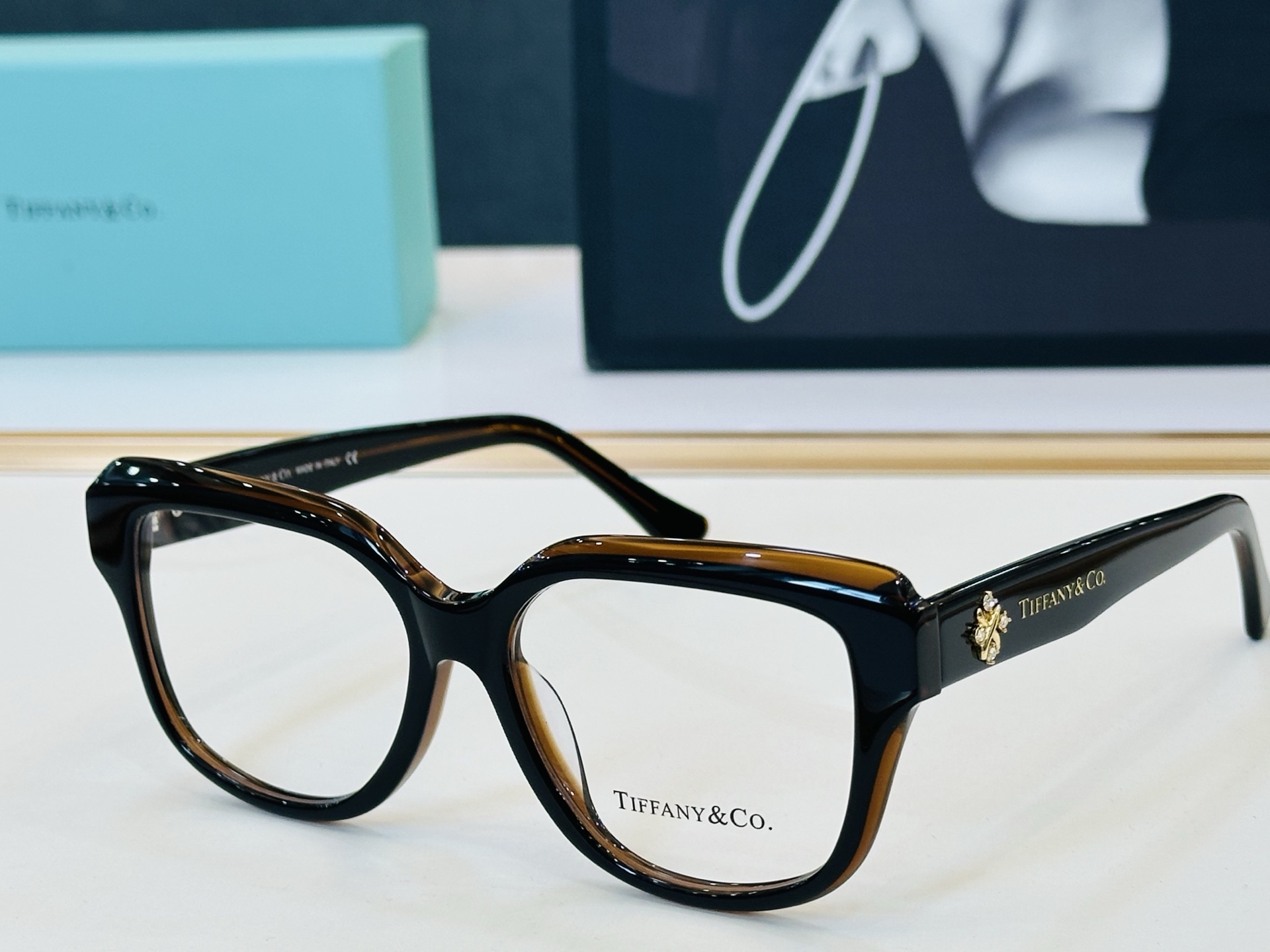 蒂芙家 Tiffany & CO. TF2334 Size：53口19-145 时尚太阳镜架 👍Z 多色