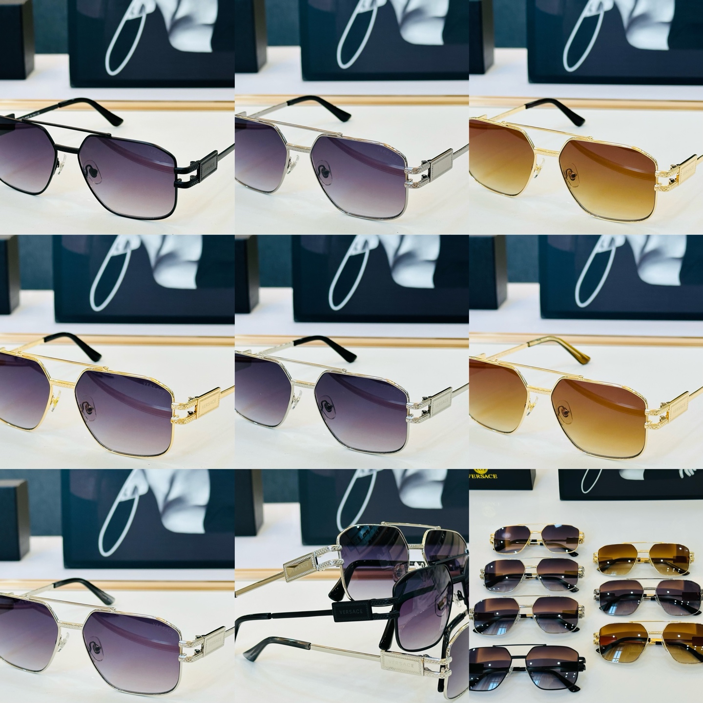 🎉🎉范思家 VERSACE✨✨✨MODEL：VE1302 Size：57口15-140 ✨L 有范