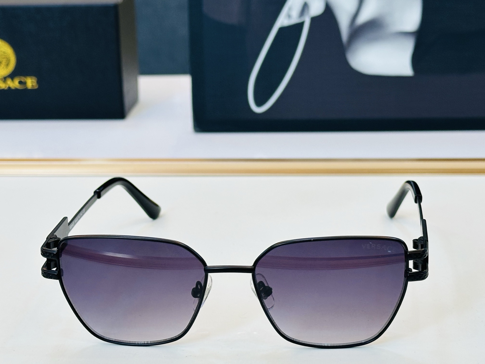 🎉🎉范思家 VERSACE✨✨✨MODEL：VE1301 Size：53口16-140 ✨L 有范