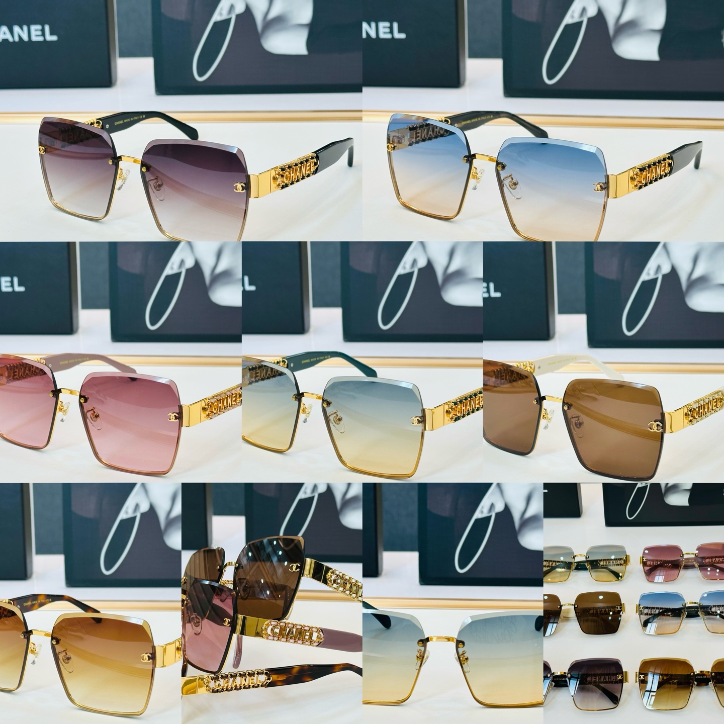 🆕 【CHANE*/香家】MODEL:CH8041 size：57口19-145 💅🏻💓q太阳镜