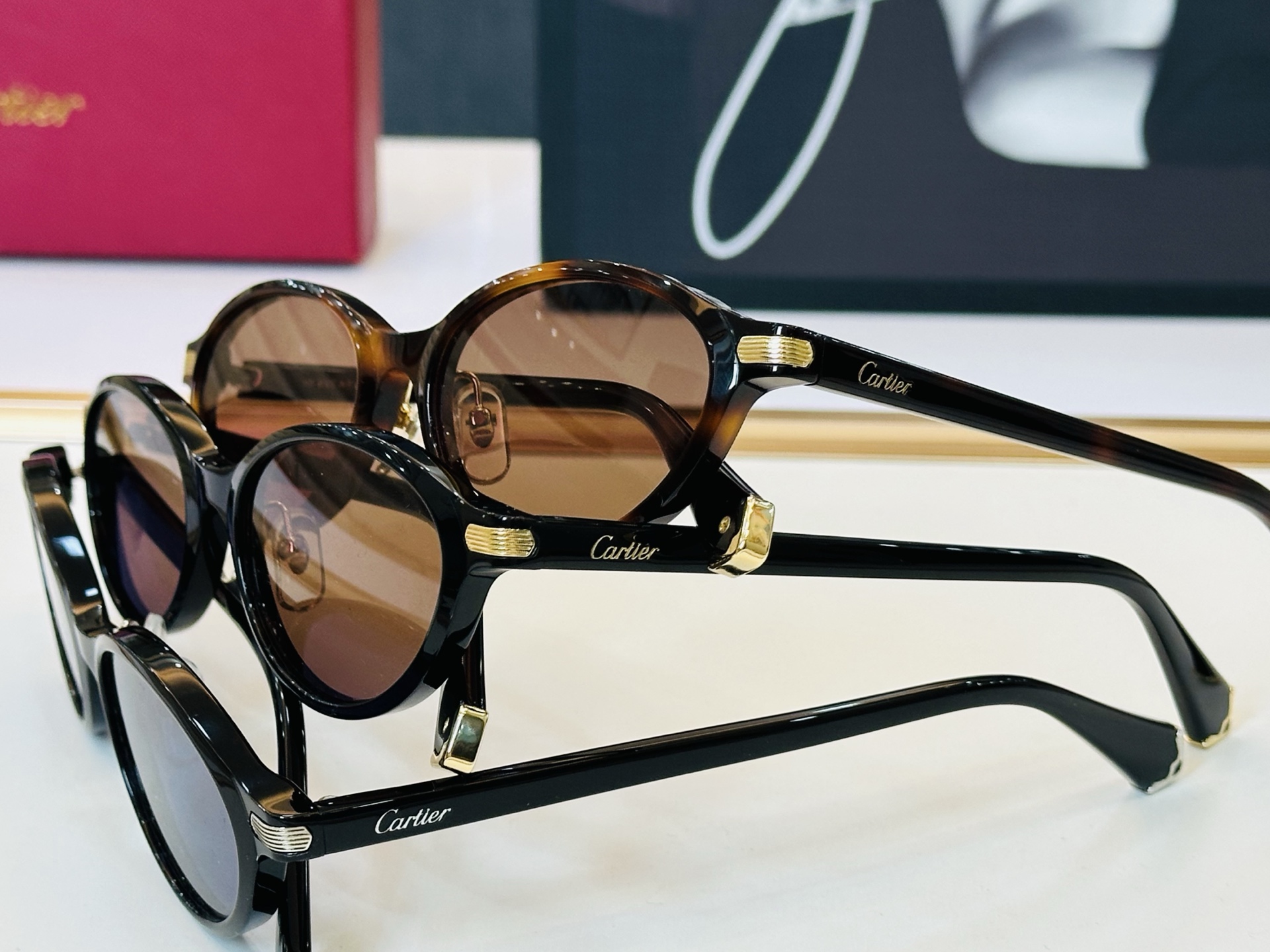 Cartie* 卡家 太阳镜 CT0920S Size：54口17-145电镀工艺精湛气质十足！CC男女