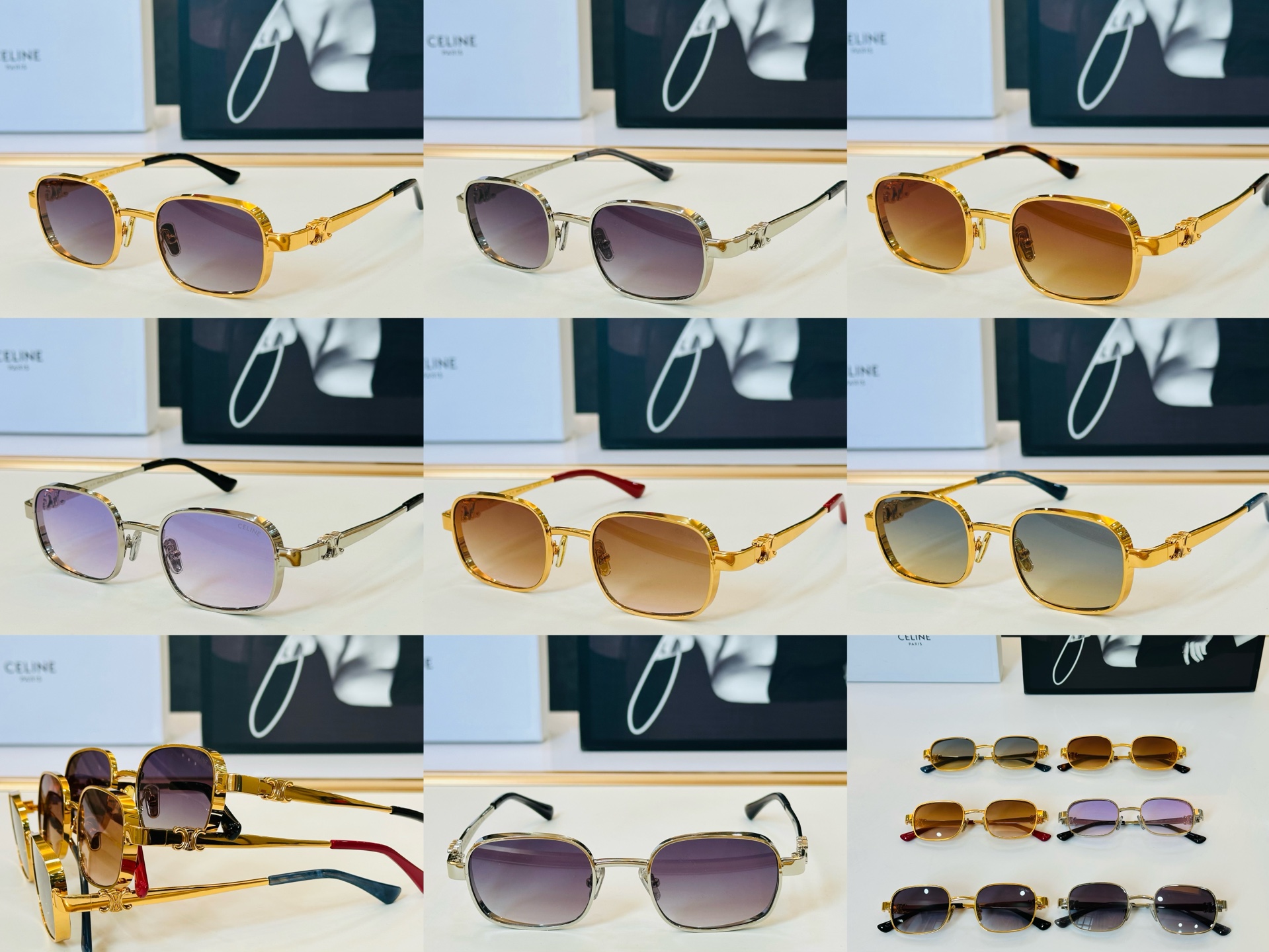 【CELINE】赛琳 CL42142U Size：50口21-143 一直热销的款式 欧美风 光泽度好 