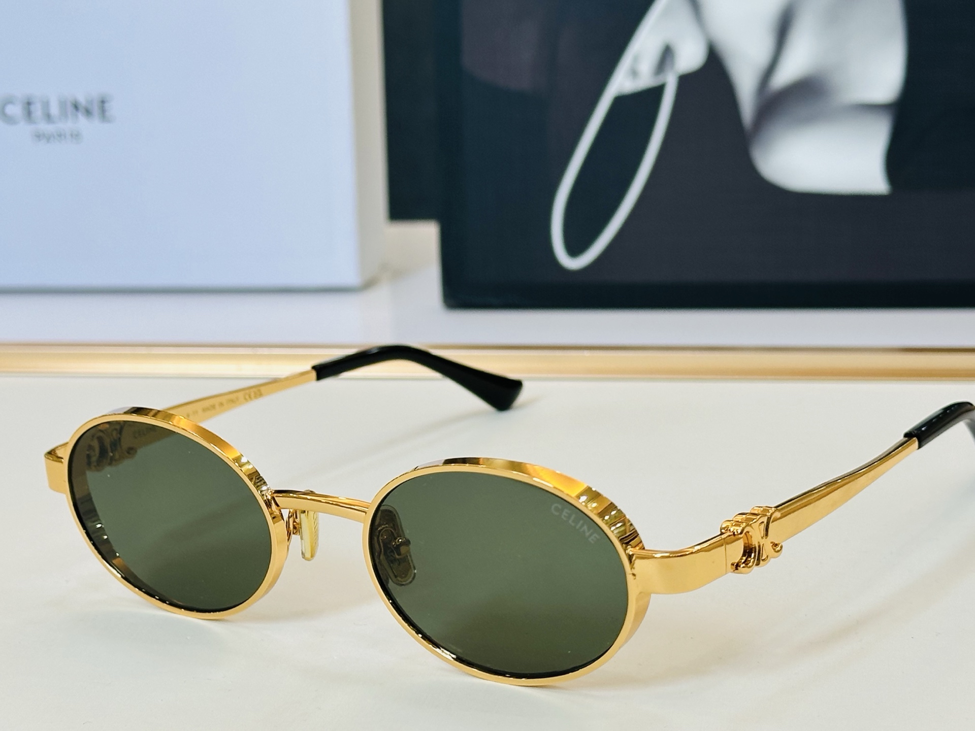 【CELINE】赛琳 CL42143U Size：51口21-143 一直热销的款式 欧美风 光泽度好 